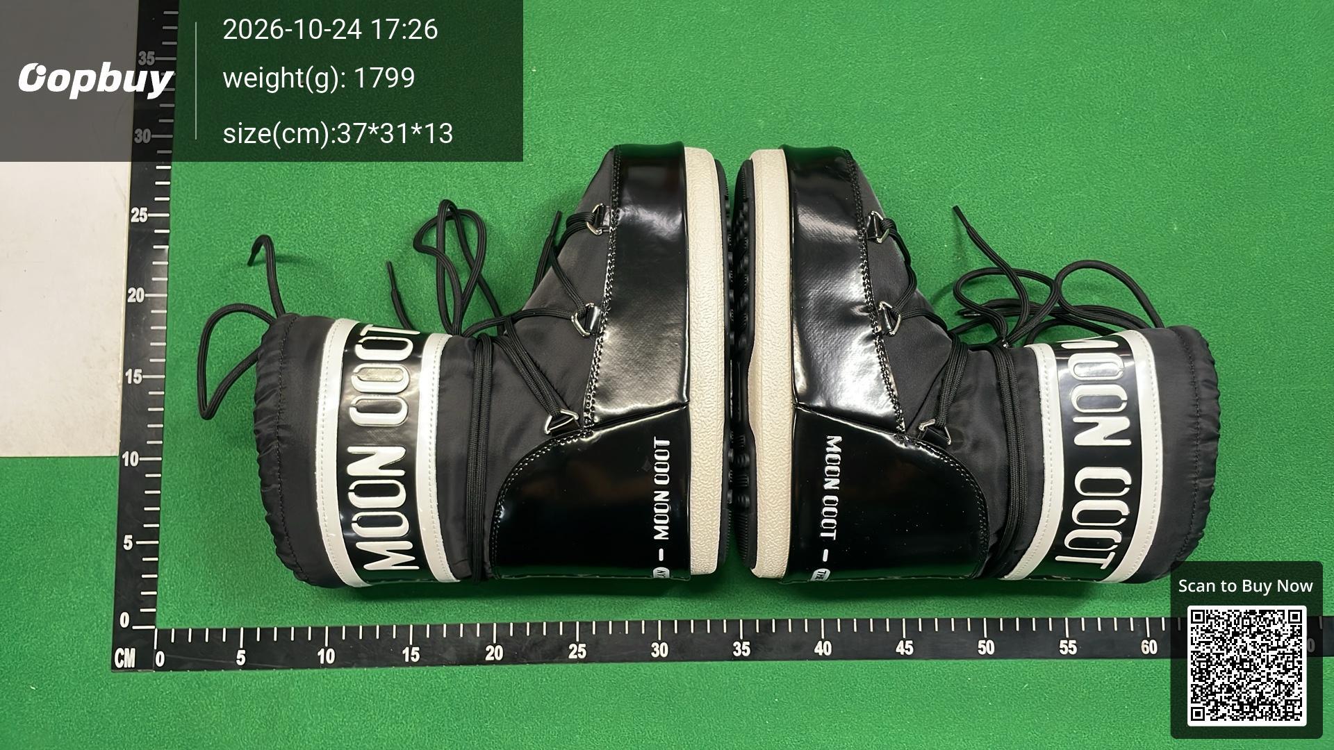 Foto QC 4 de Other Moon Boot Style Snow Boots Nylon Waterproof High Platform Olive Green