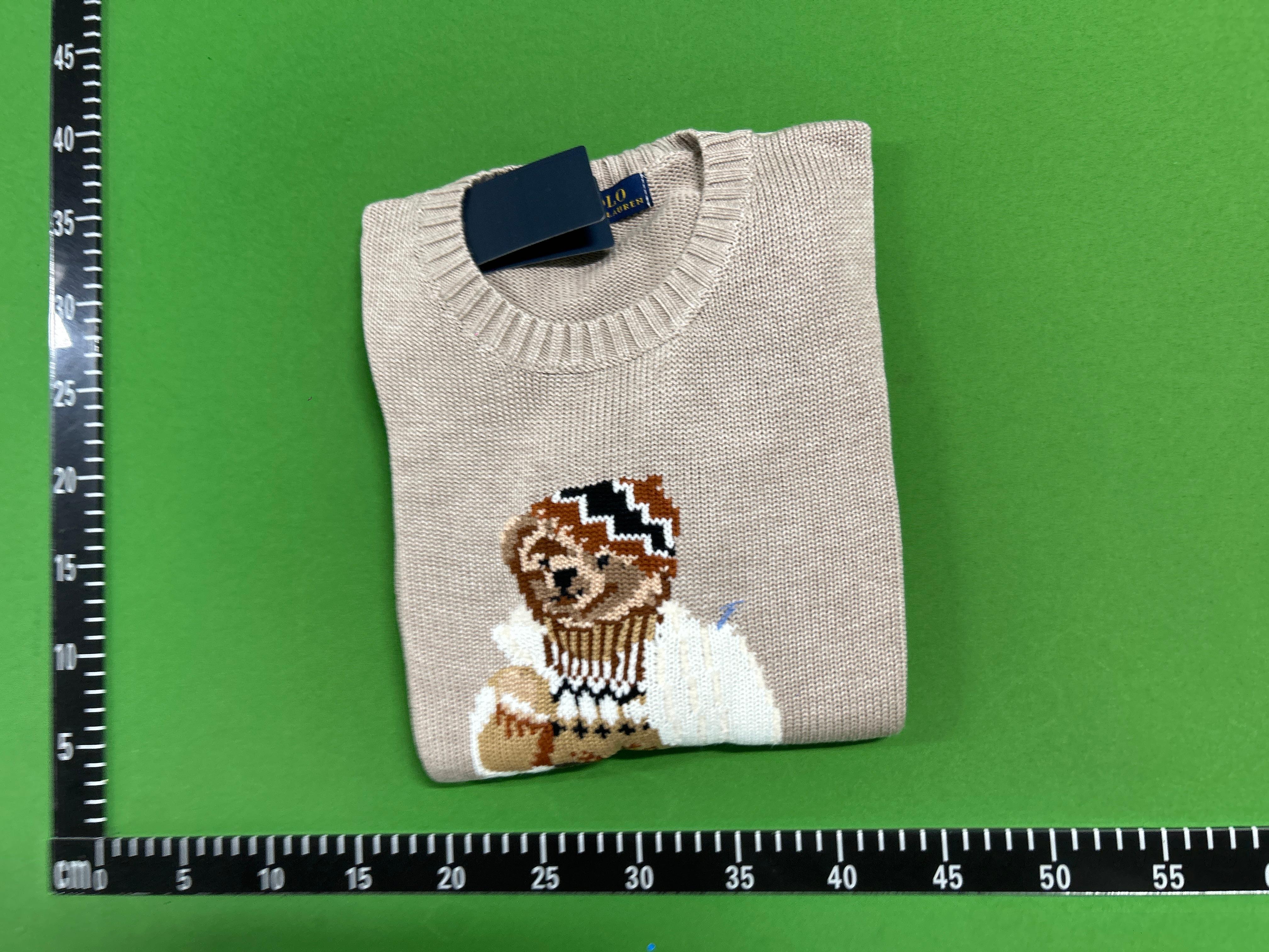 Foto QC 5 de Polo Ralph Lauren Polo Bear Collegiate Crewneck Sweater Green