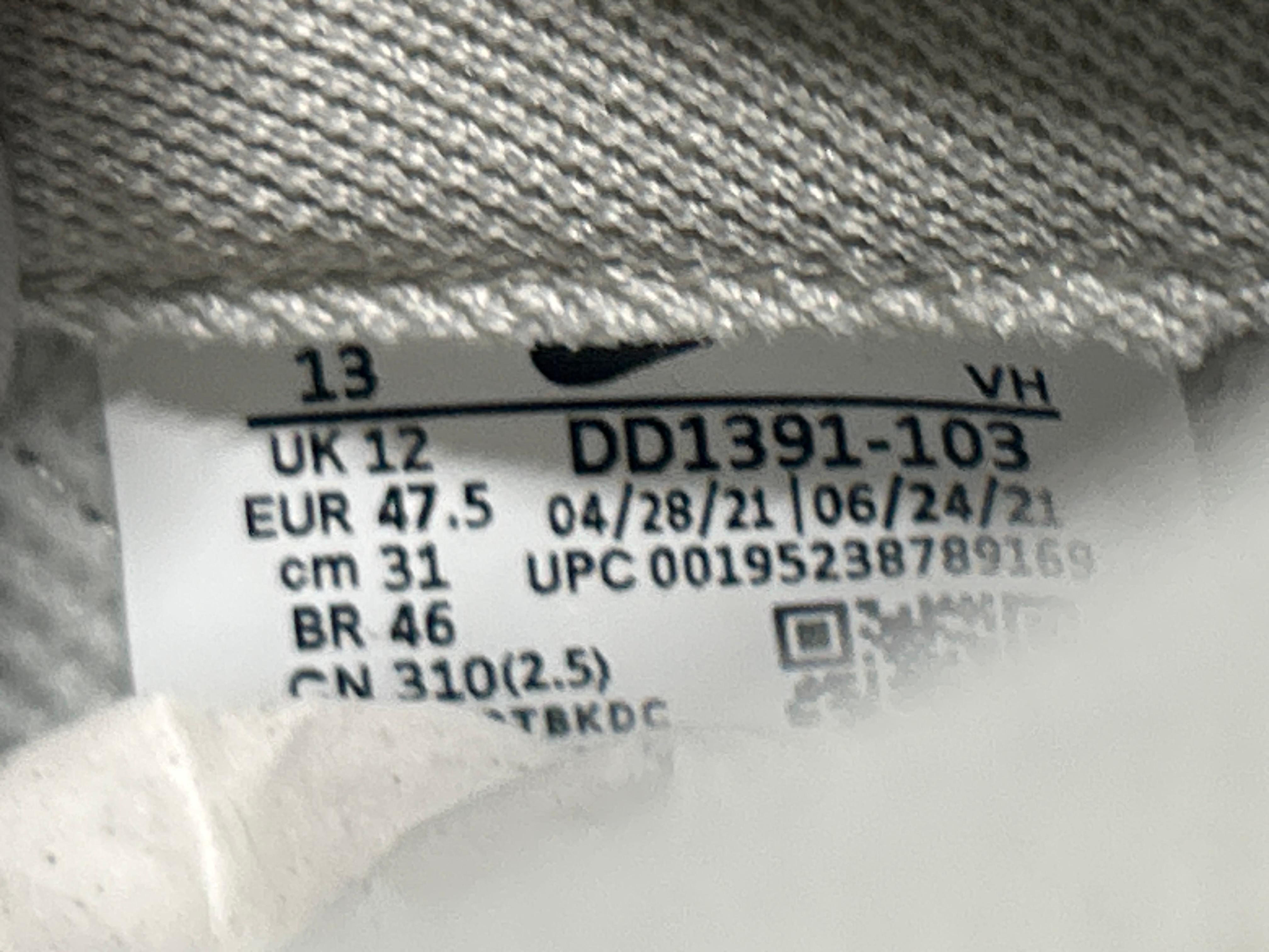 Foto QC 7 de Nike Dunk Retro Low White Black DD1391-100