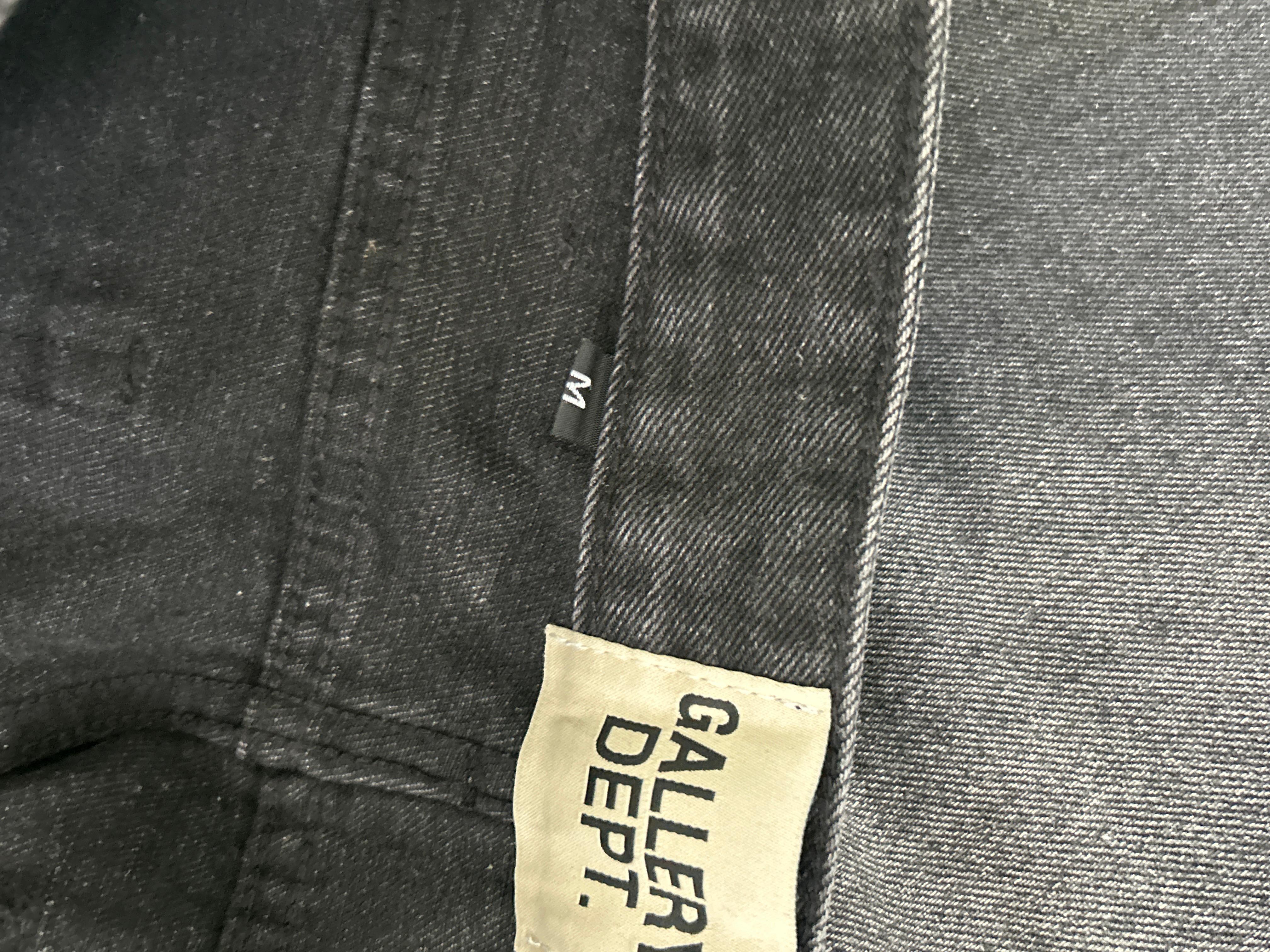Foto QC 4 de Chrome Hearts Cross Patch Jeans Orange Paint Splatter Flare Black