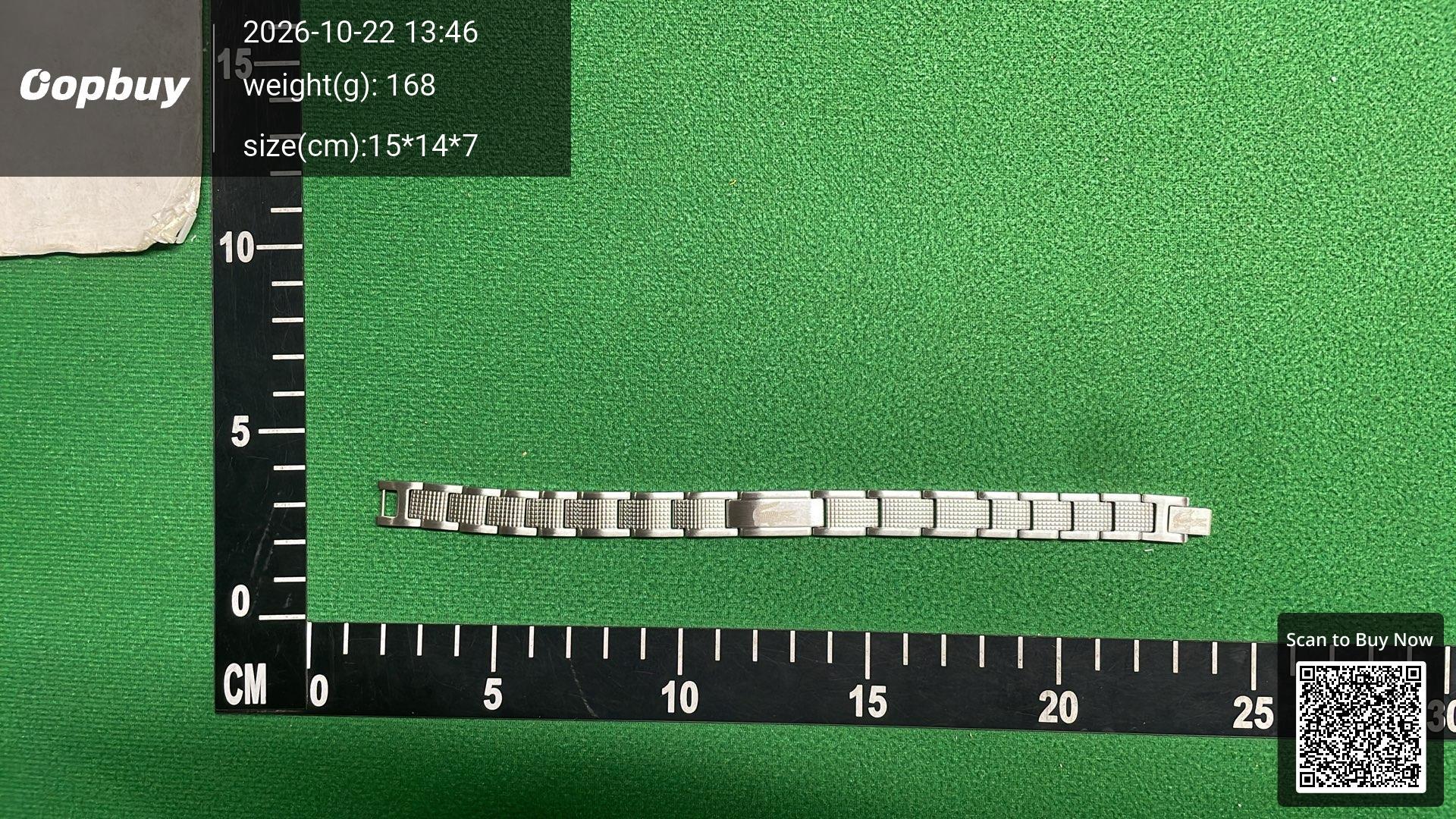 Foto QC 1 de Lacoste Bracelet Titanium Steel Silver Blue