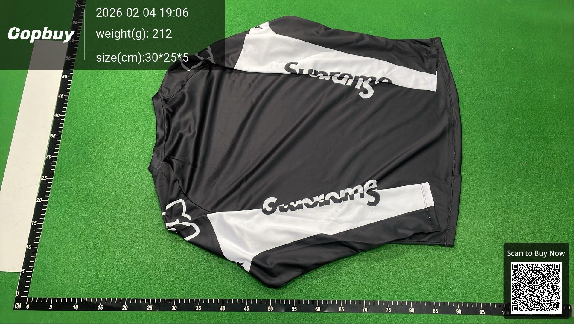 Foto QC 3 de Supreme x Fox Racing Moto Jersey Black