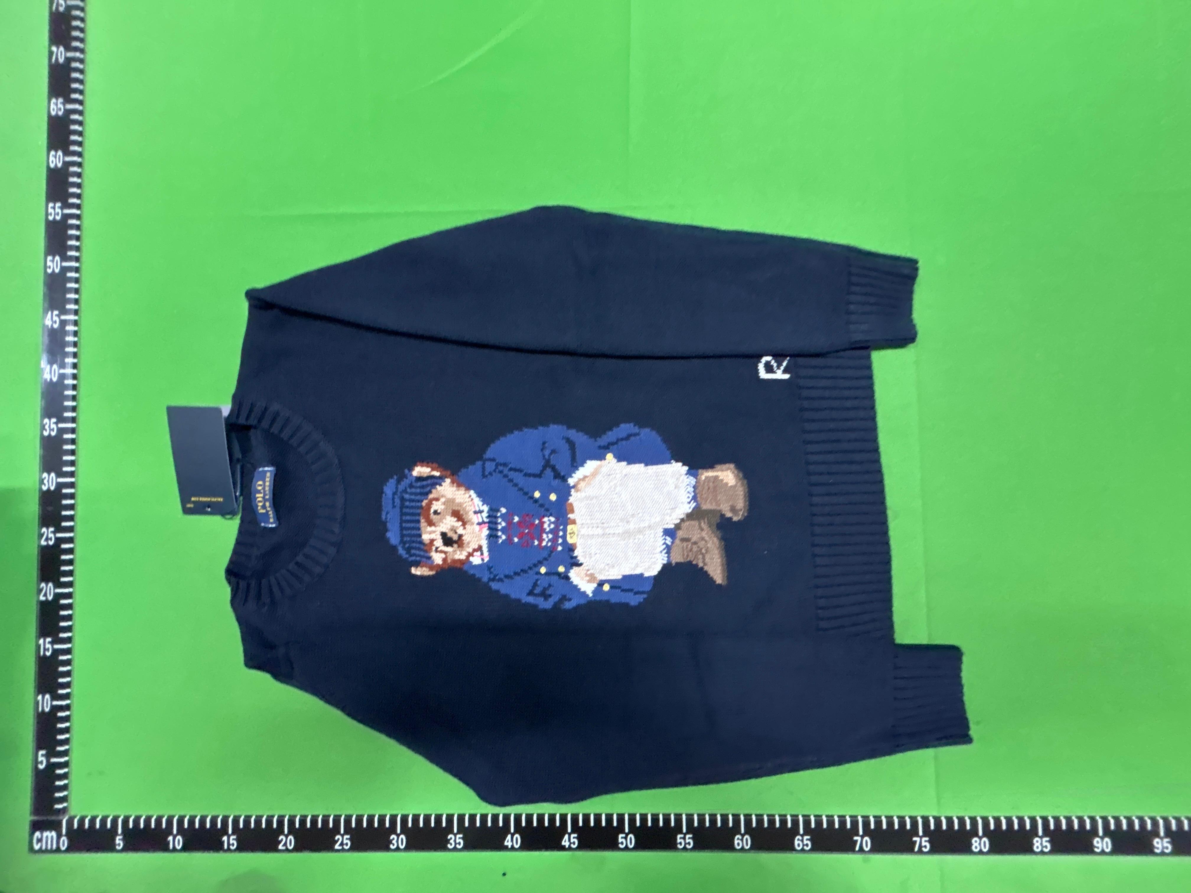 Foto QC 3 de Polo Ralph Lauren Polo Bear Collegiate Crewneck Sweater Green