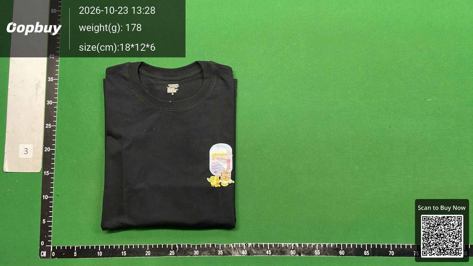 Foto QC 8 de Casablanca Avenida T-shirt Dream Gate Black