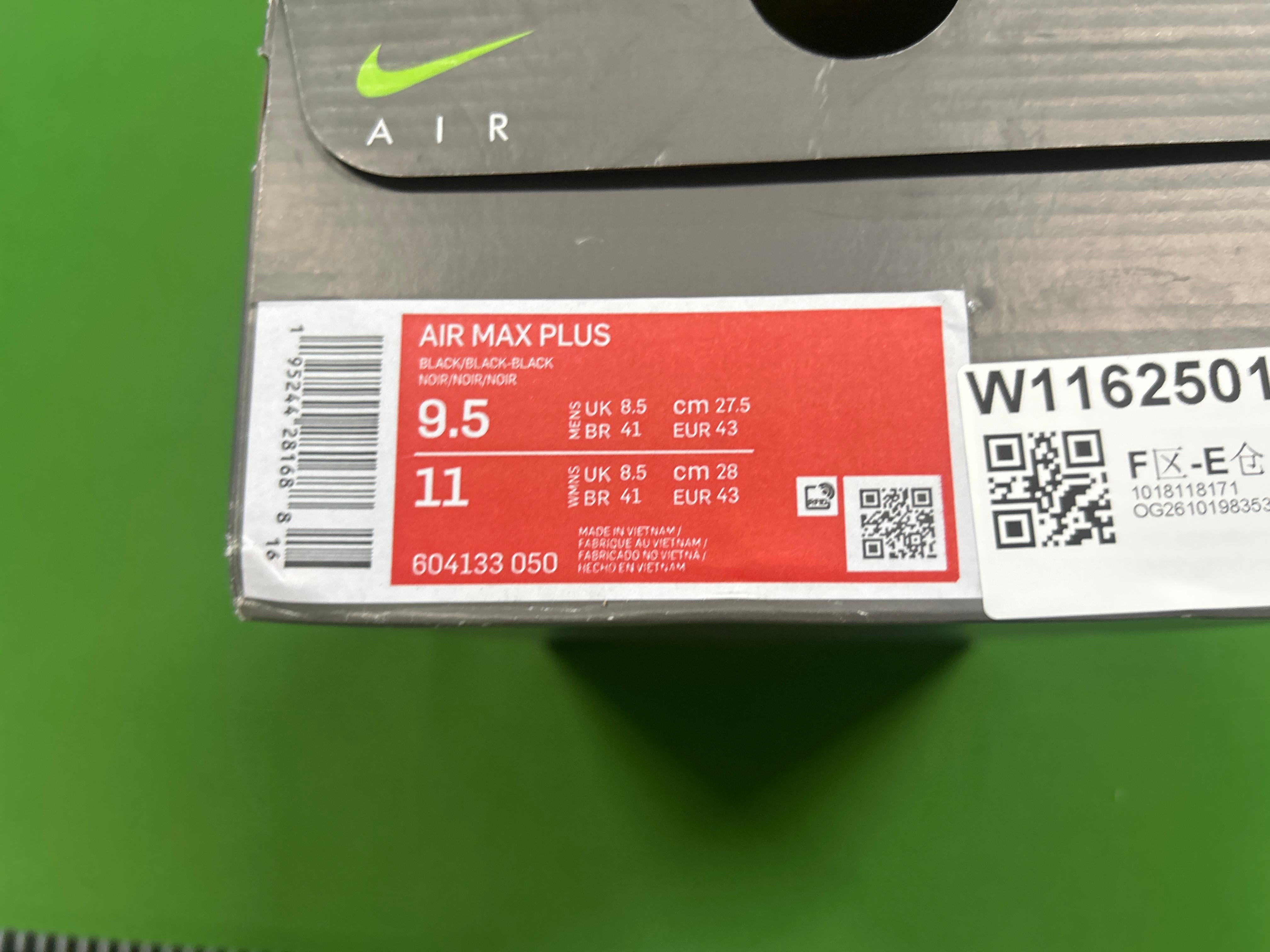 Foto QC 1 de Nike Air Max 95 Triple Black CI3705-001