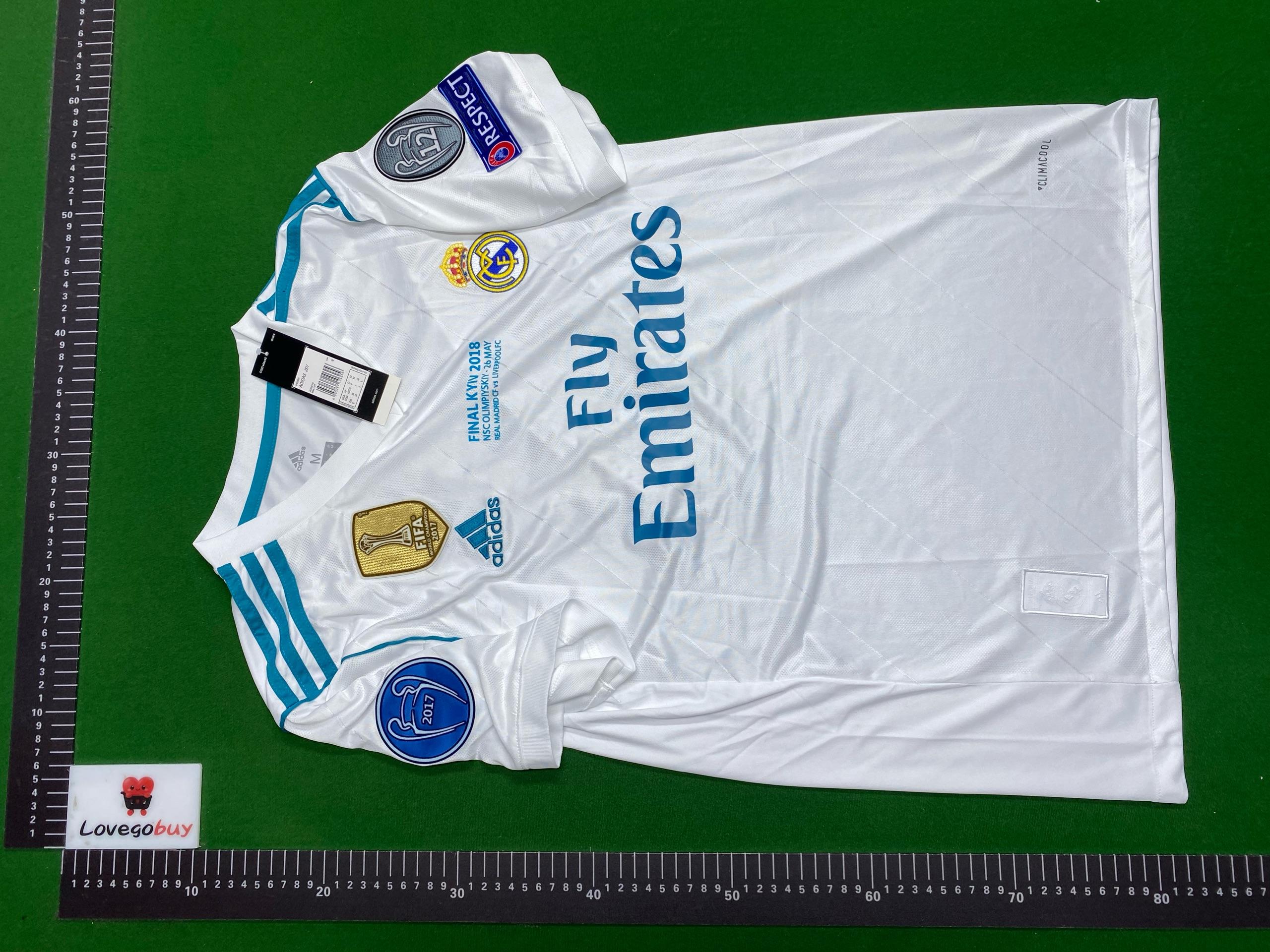 Foto QC 2 de adidas x Real Madrid Retro 2004/05 Third Zidane Jersey Black