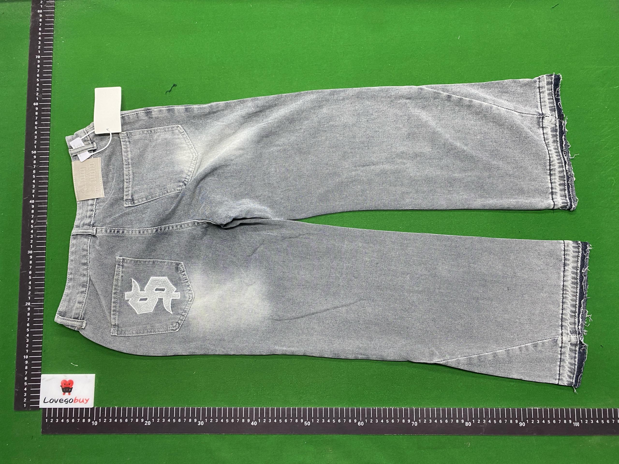 Foto QC 3 de Other Crewneck Sweater Retro Washed Dollar Sign Grey