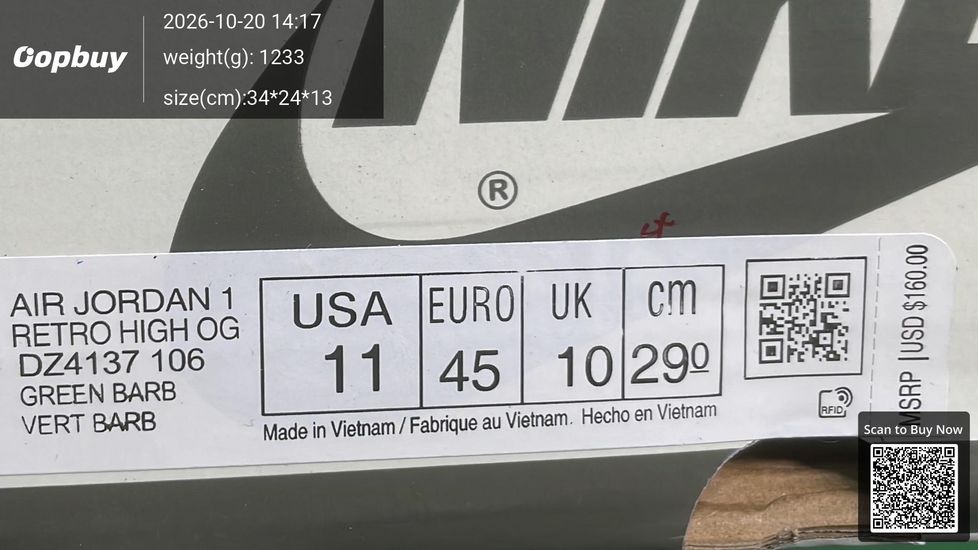Foto QC 8 de Jordan 1 Retro High OG SP Travis Scott Mocha CD4487-100