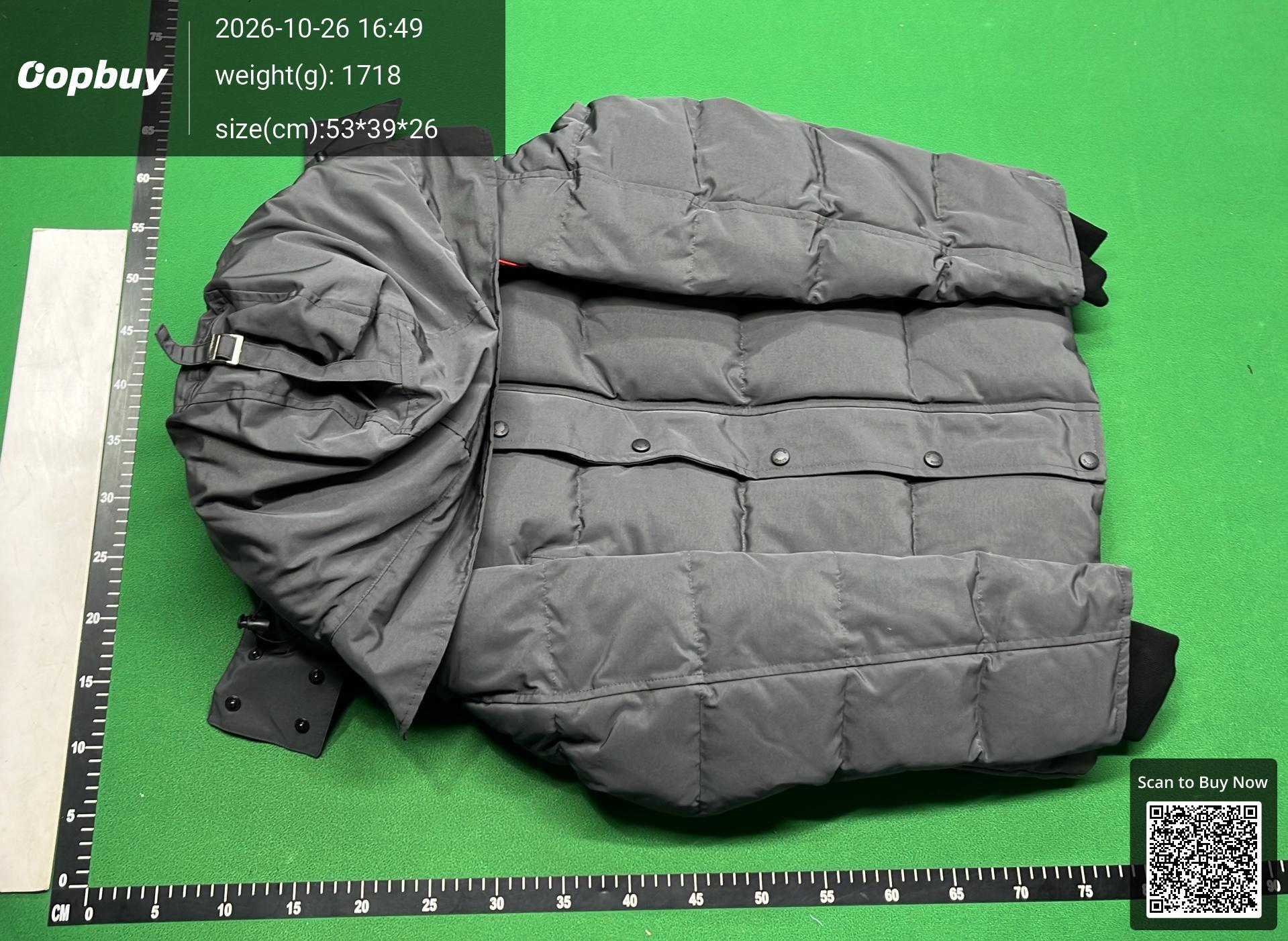 Foto QC 2 de Canada Goose Wyndham Parka Down Jacket Fur Hood Navy