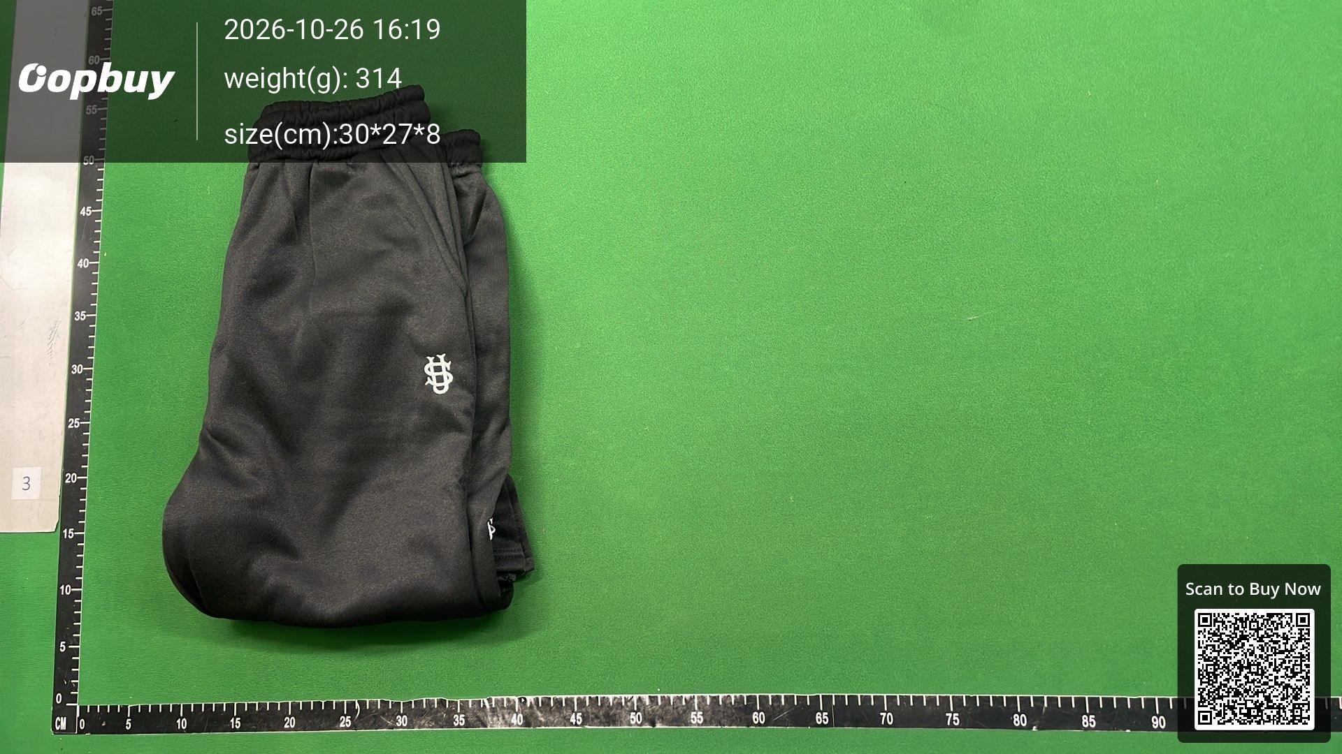 Foto QC 4 de Stussy Sweatpants Relaxed Zipper Grey