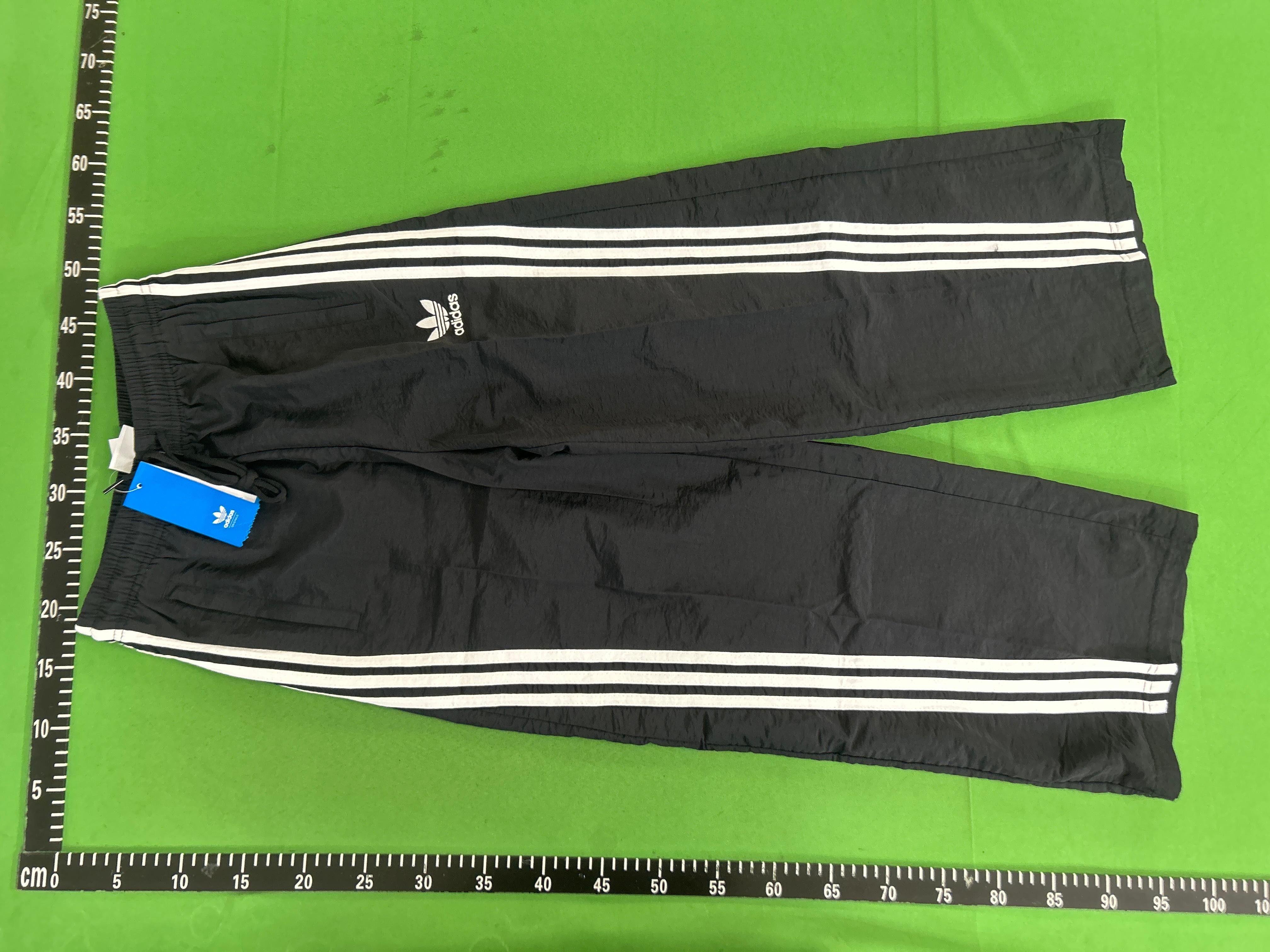 Foto QC 3 de Unbranded Sweatpants Striped Wide Leg Quick Dry Black