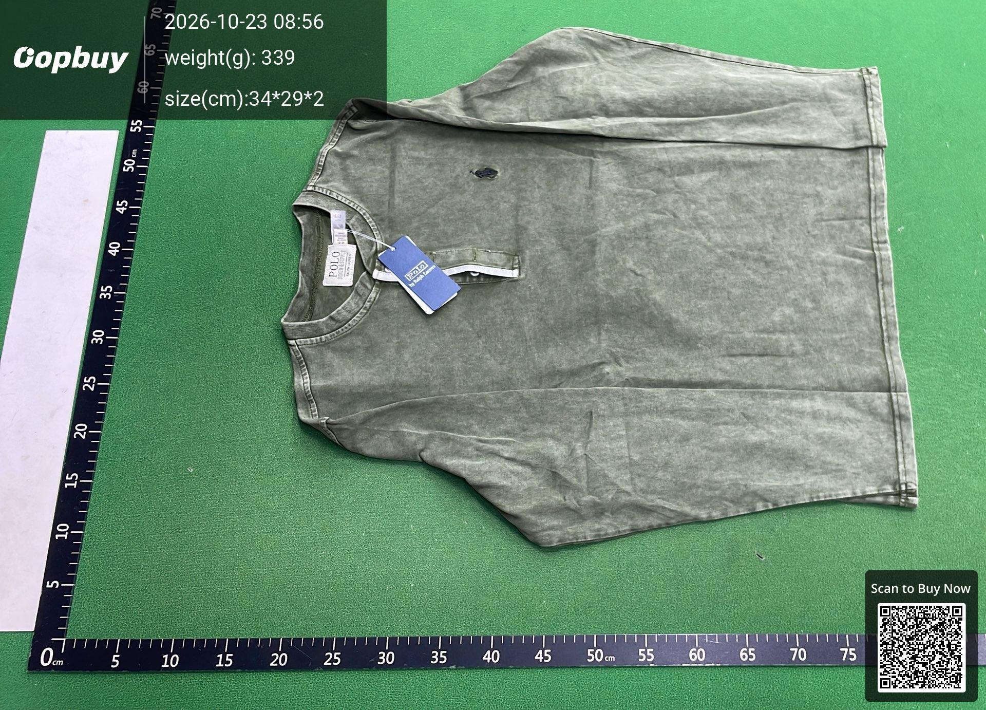 Foto QC 6 de Polo Ralph Lauren Henley Long Sleeve T-shirt Grey