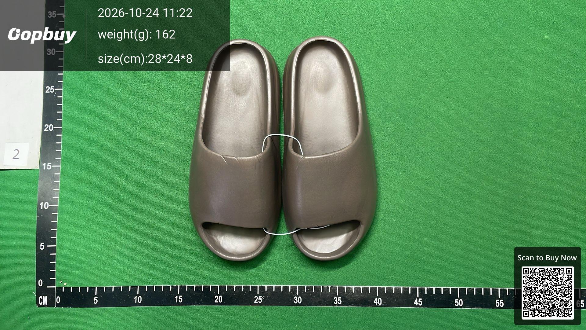 Foto QC 8 de adidas Yeezy Slide Foam Bone