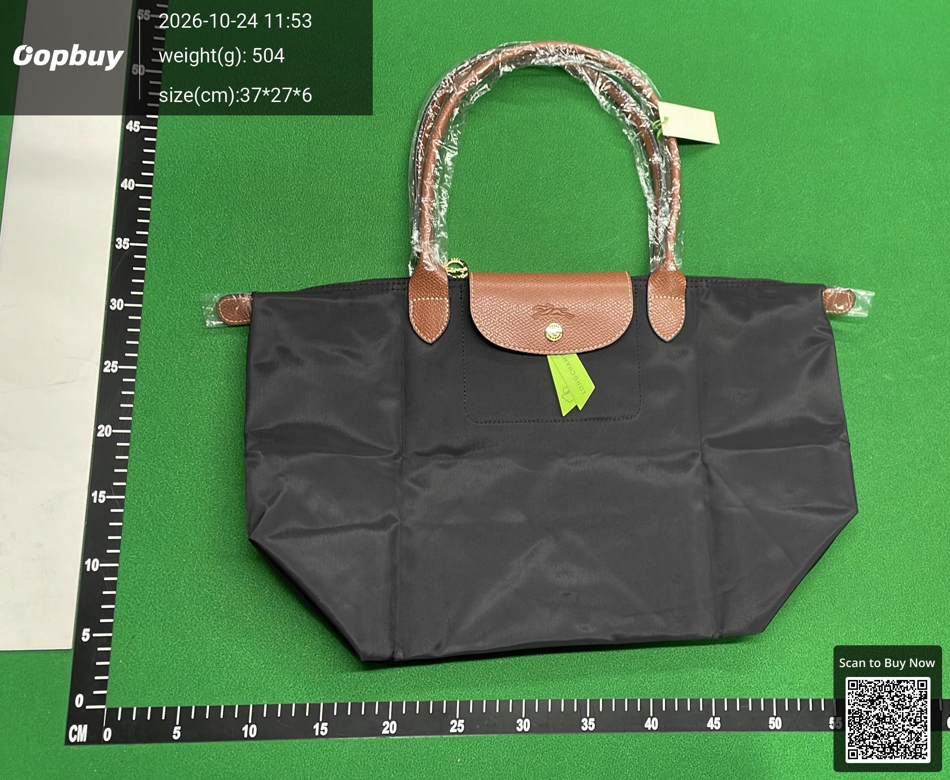 Foto QC 7 de Longchamp Le Pliage Club Shoulder Bag L Black
