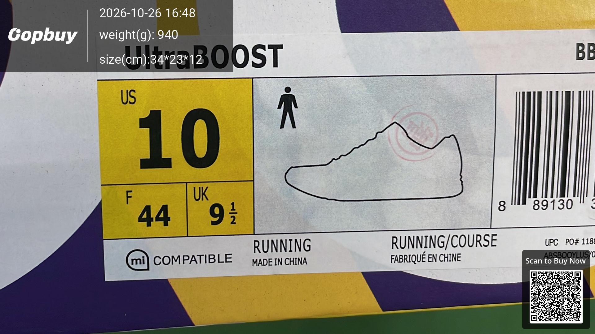 Foto QC 2 de adidas UltraBoost 4.0 Show Your Stripes Black AQ0062