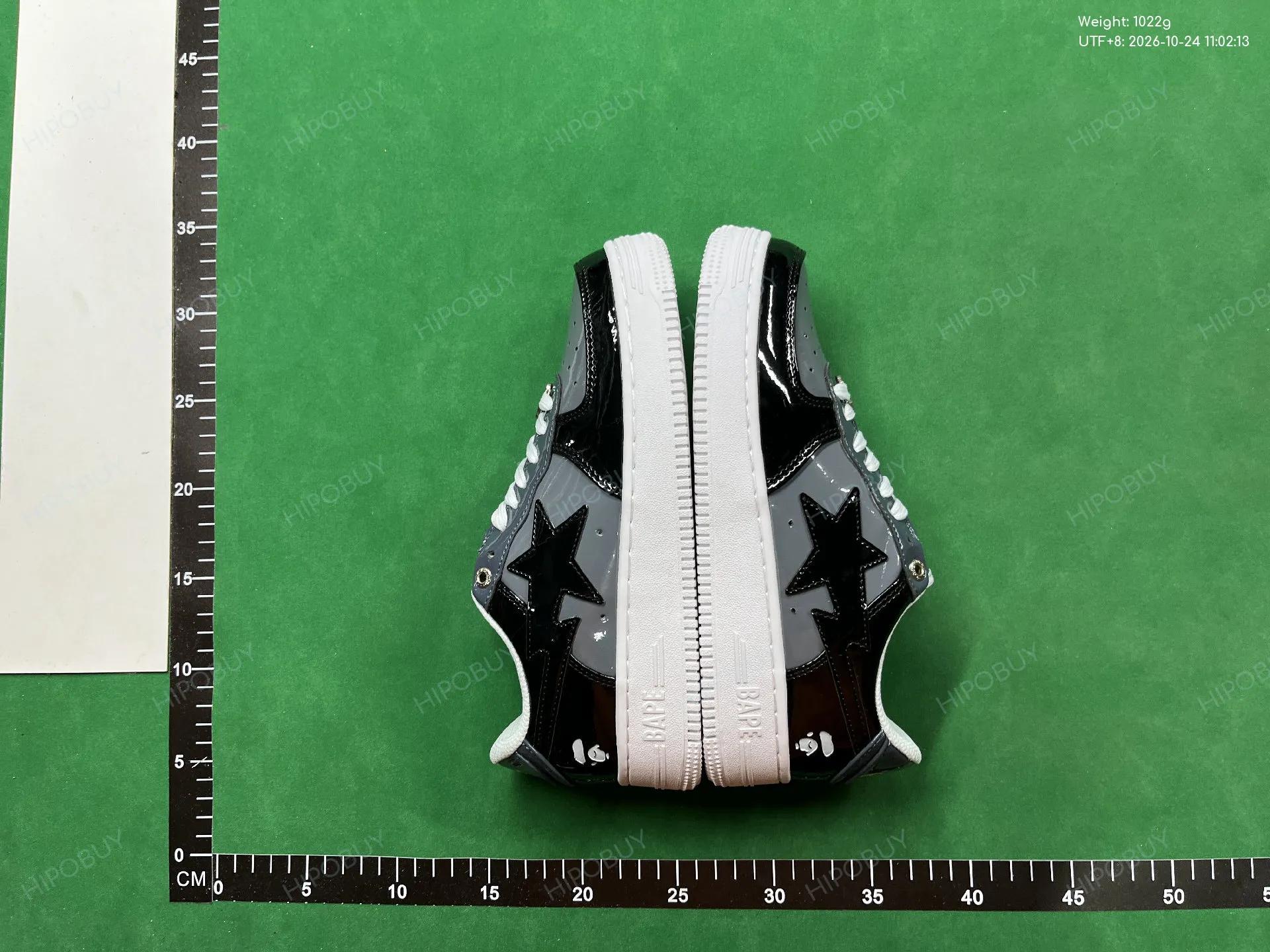 Foto QC 5 de Bape BAPE STA Low Shark Patent Black Red 1F70291004
