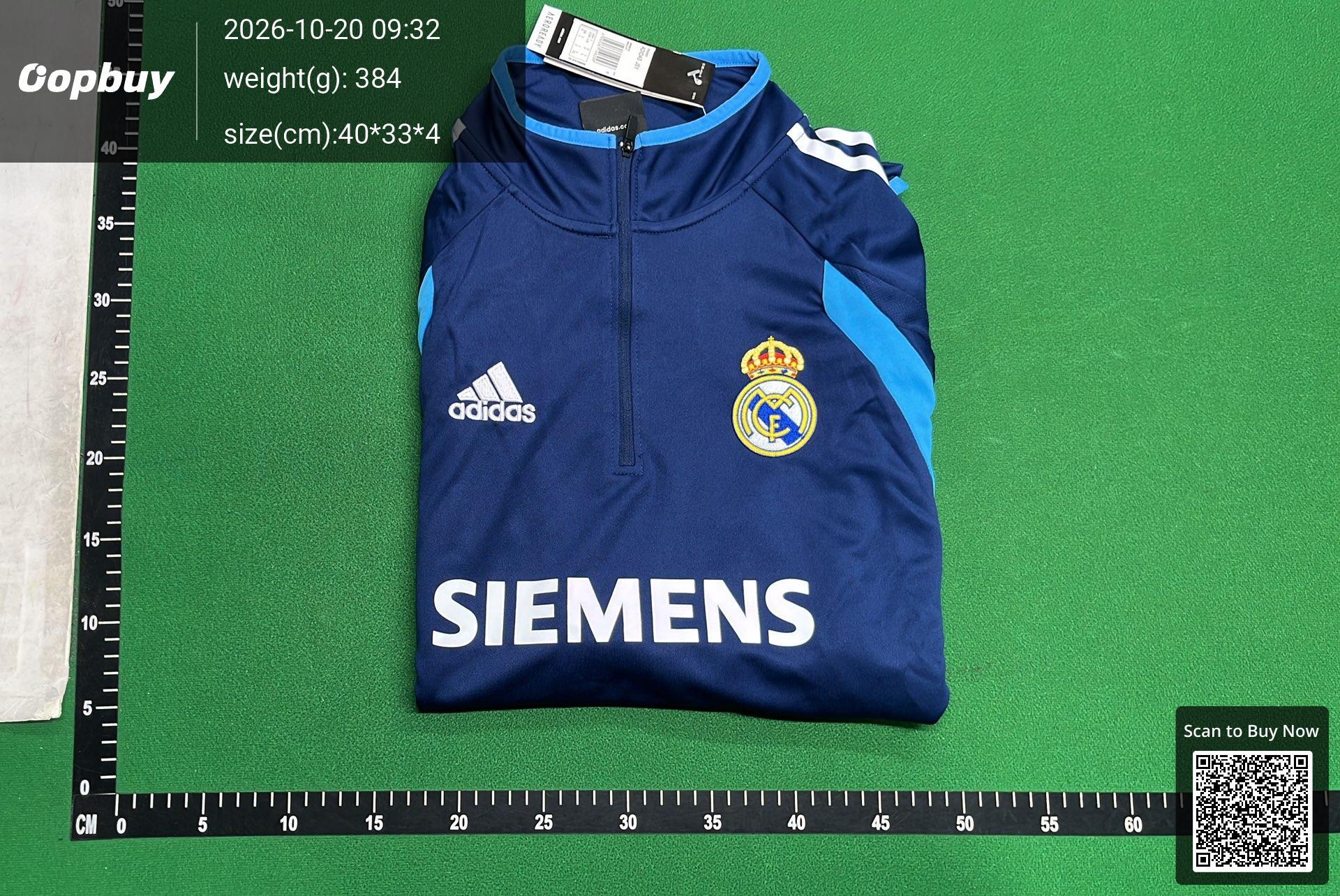 Foto QC 8 de adidas x Real Madrid 2015/16 Training Top White