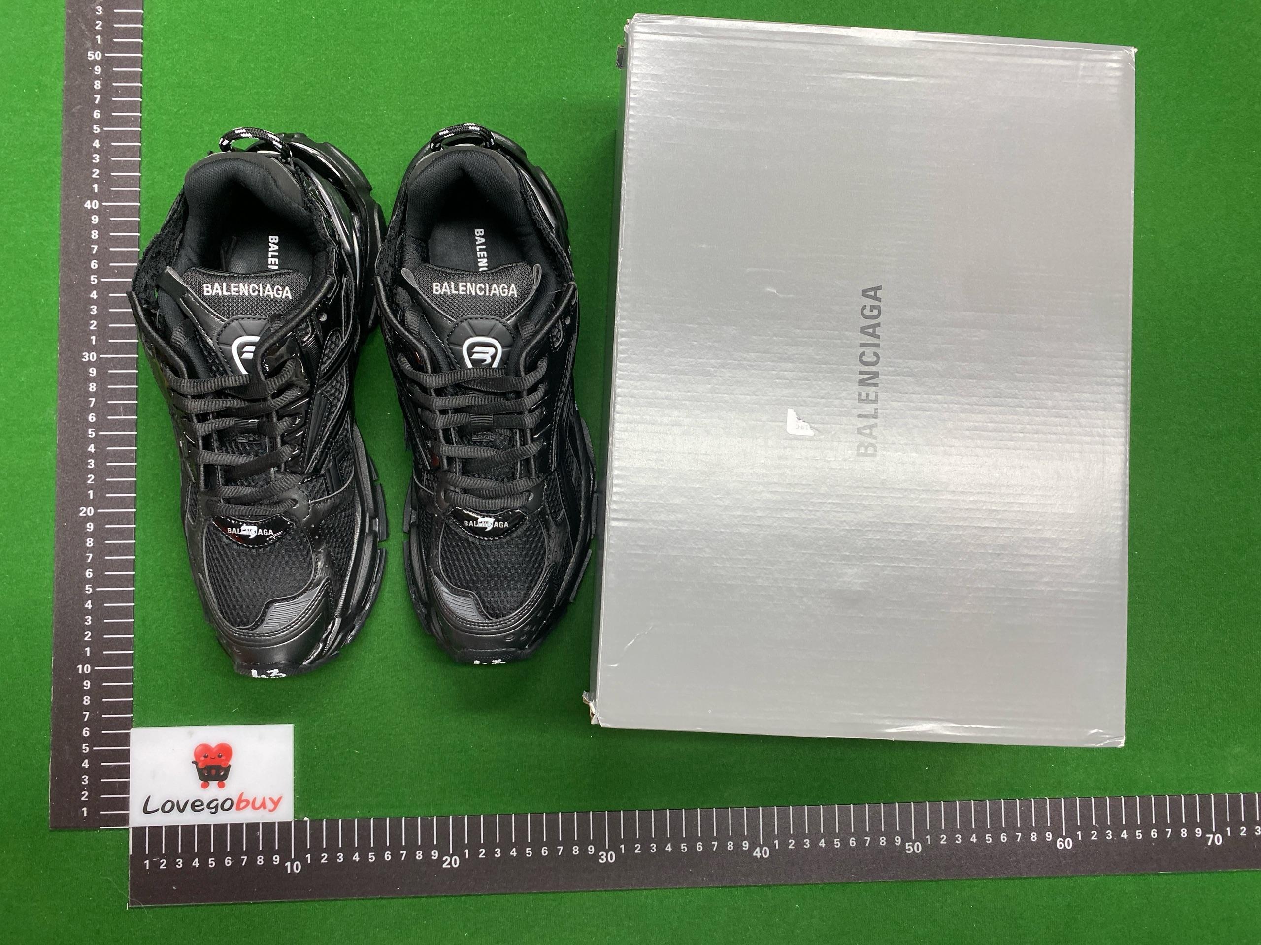 Foto QC 5 de Balenciaga Runner Kith White Burgundy 677403 W3RBB 9069