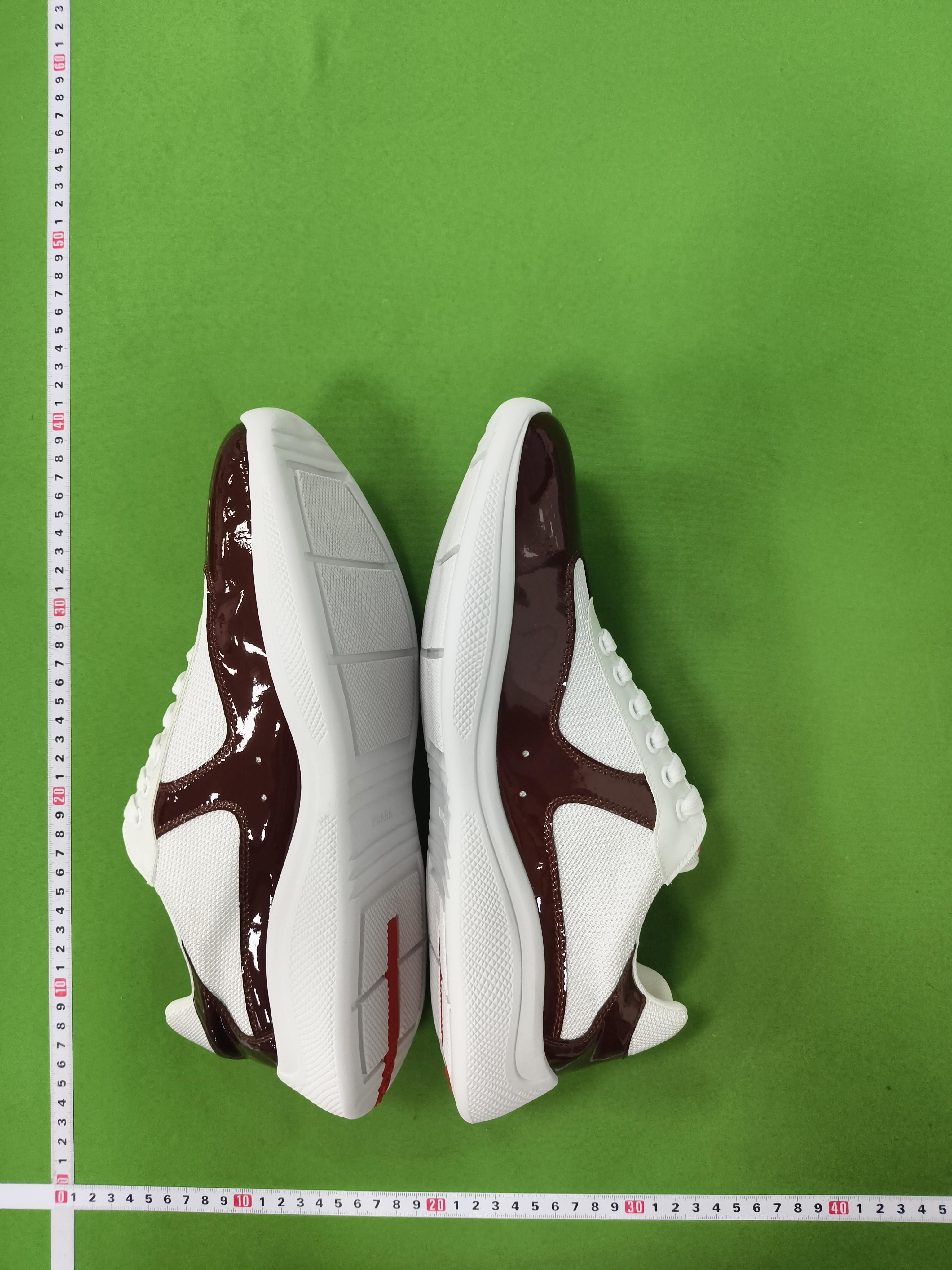 Foto QC 4 de Prada America's Cup Low Black White Patent Leather