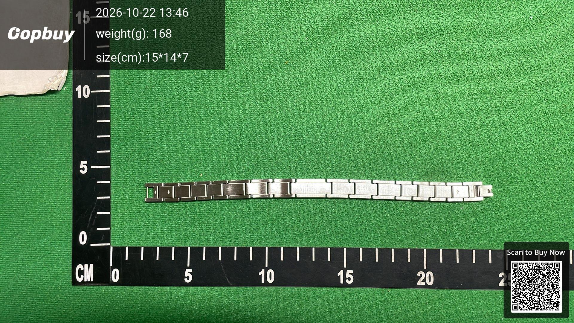 Foto QC 2 de Lacoste Bracelet Titanium Steel Silver Blue