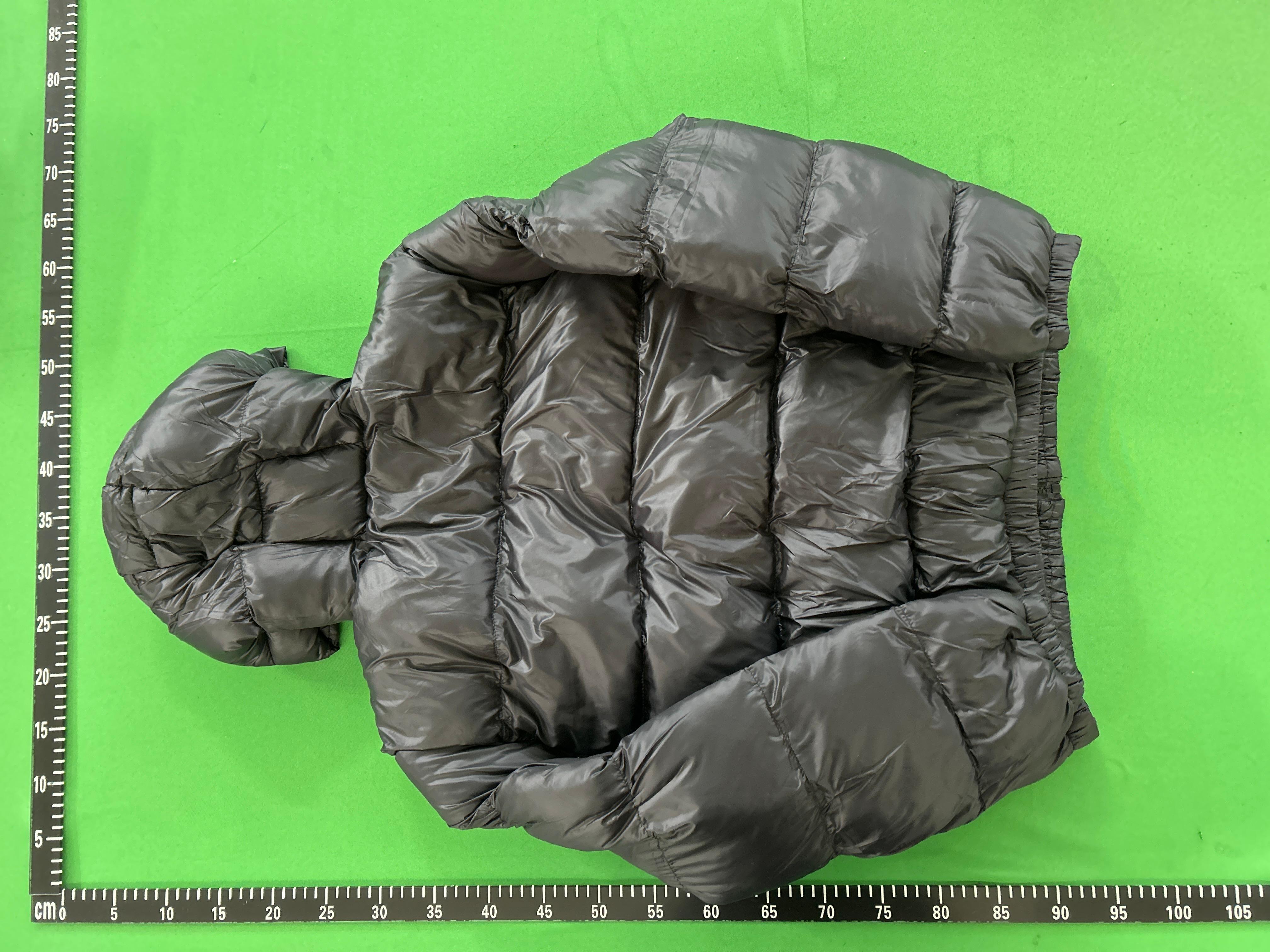 Foto QC 8 de Other Hooded Puffer Jacket Embroidered Logo Grey Camo