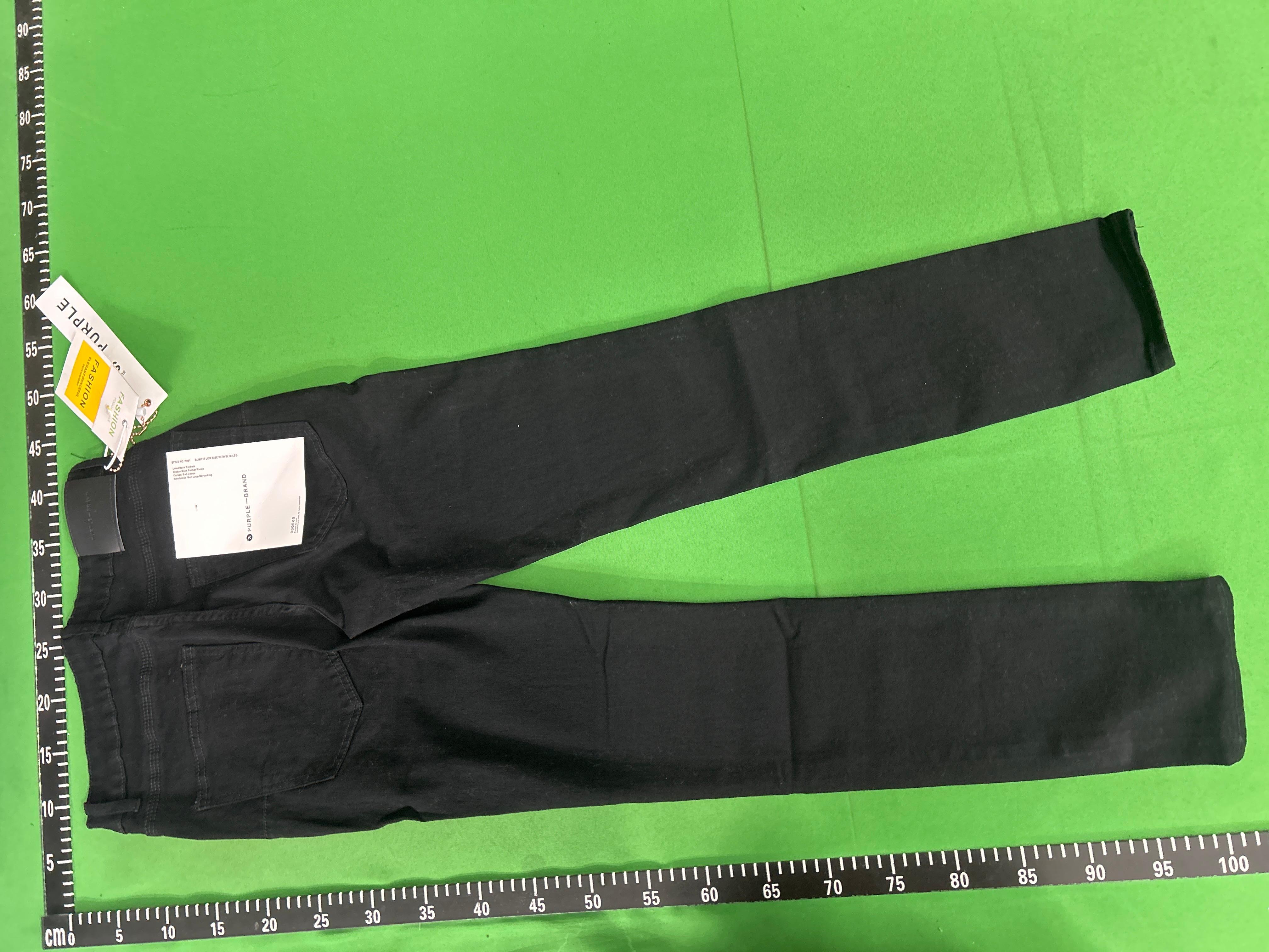 Foto QC 4 de Purple Brand P004 Jeans Flare Paint Splatter Black