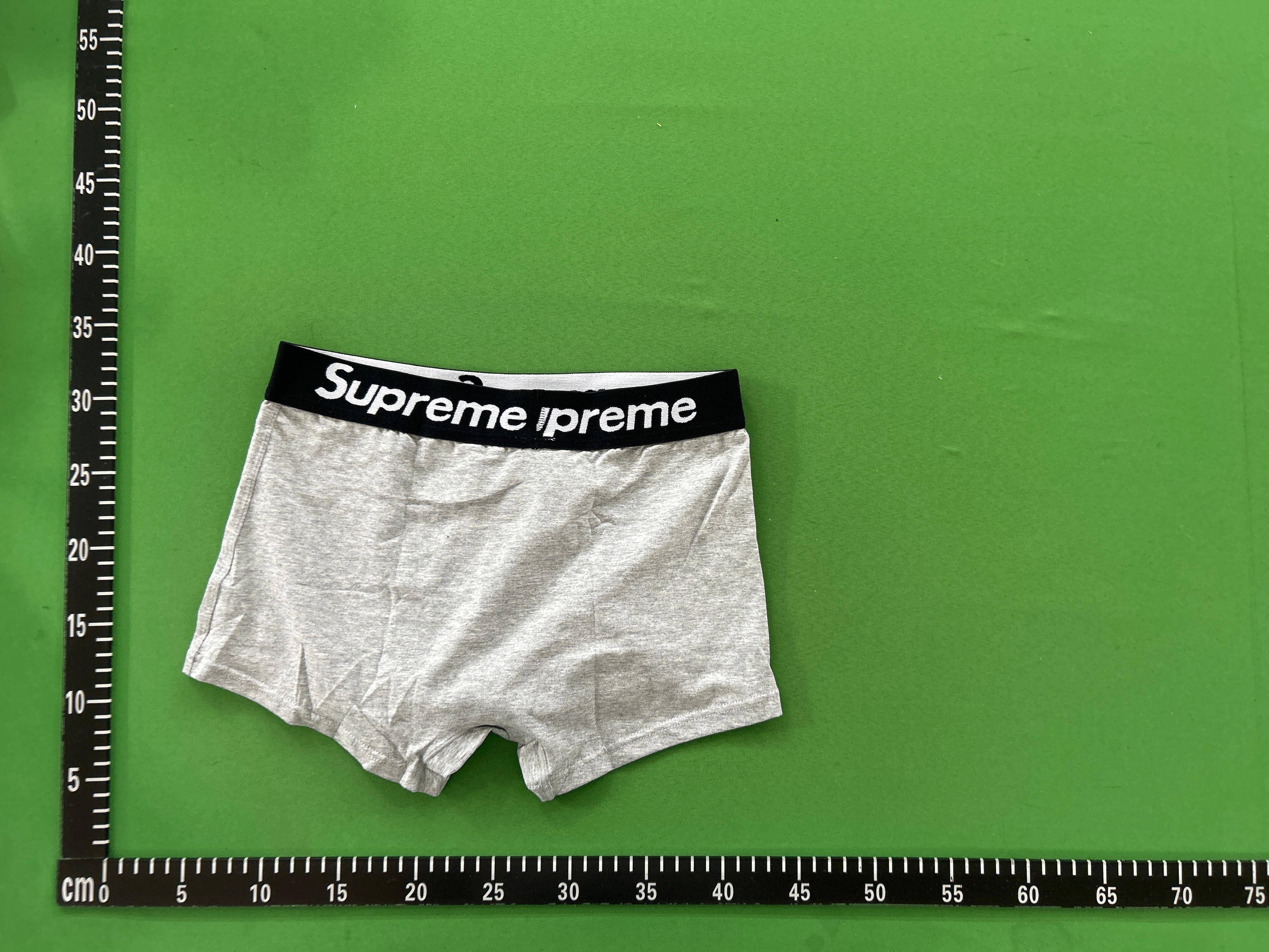 Foto QC 2 de Supreme Underwear Cotton Boxer Briefs Red