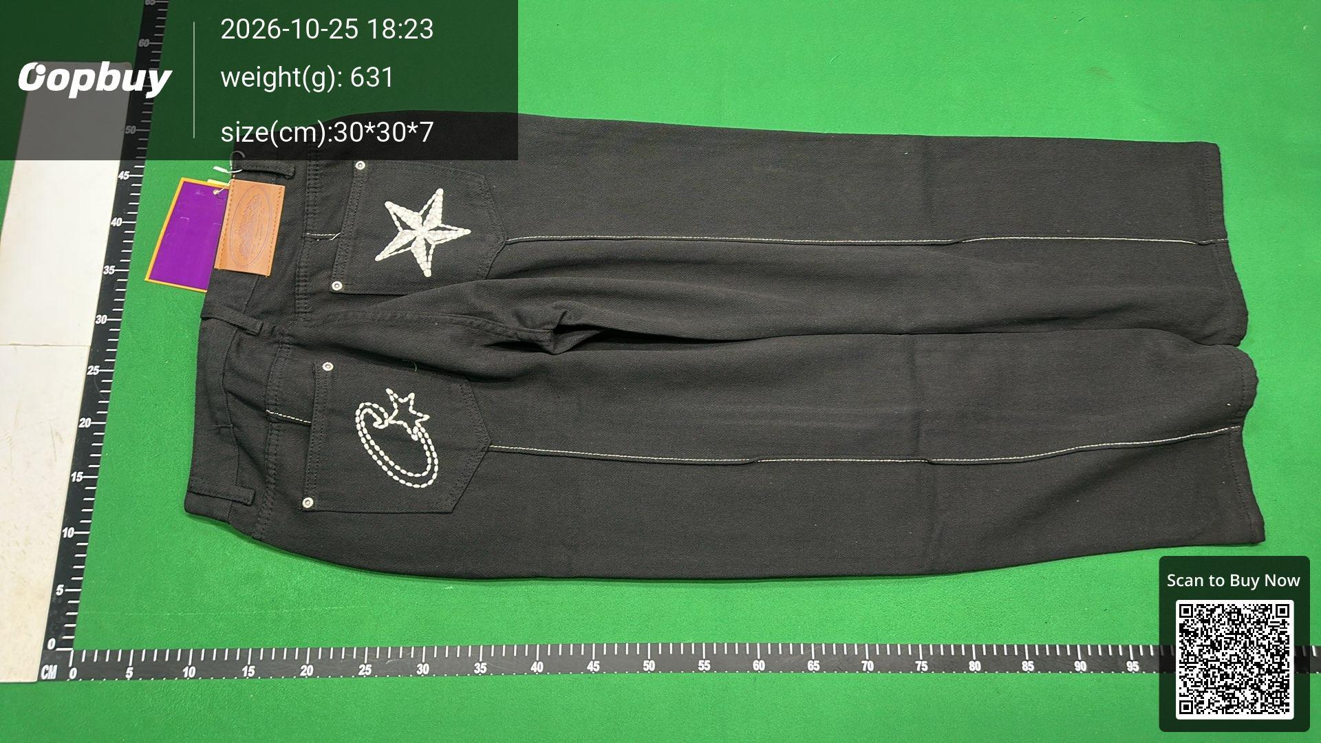 Foto QC 3 de Corteiz Jeans Relaxed Grey