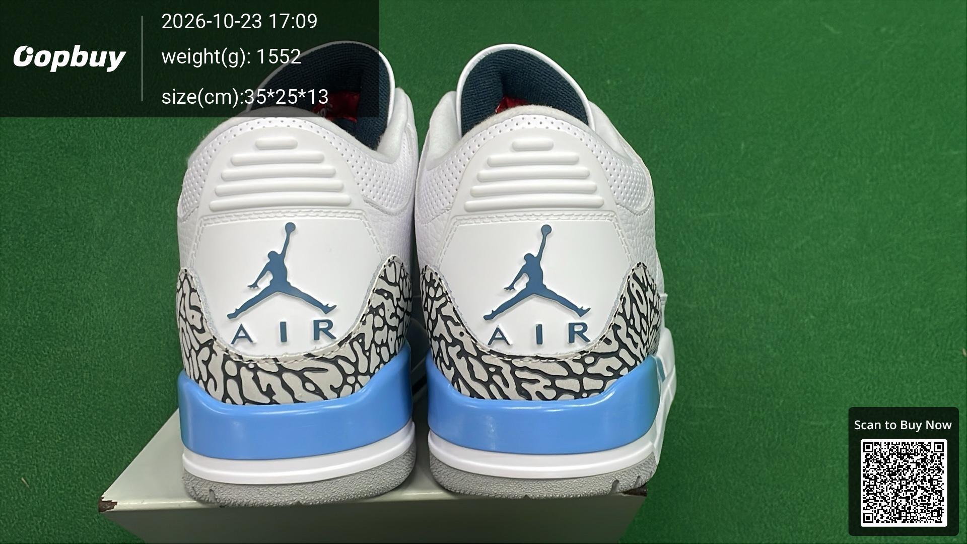 Foto QC 3 de Jordan 3 Retro Black Cat CT8532-001