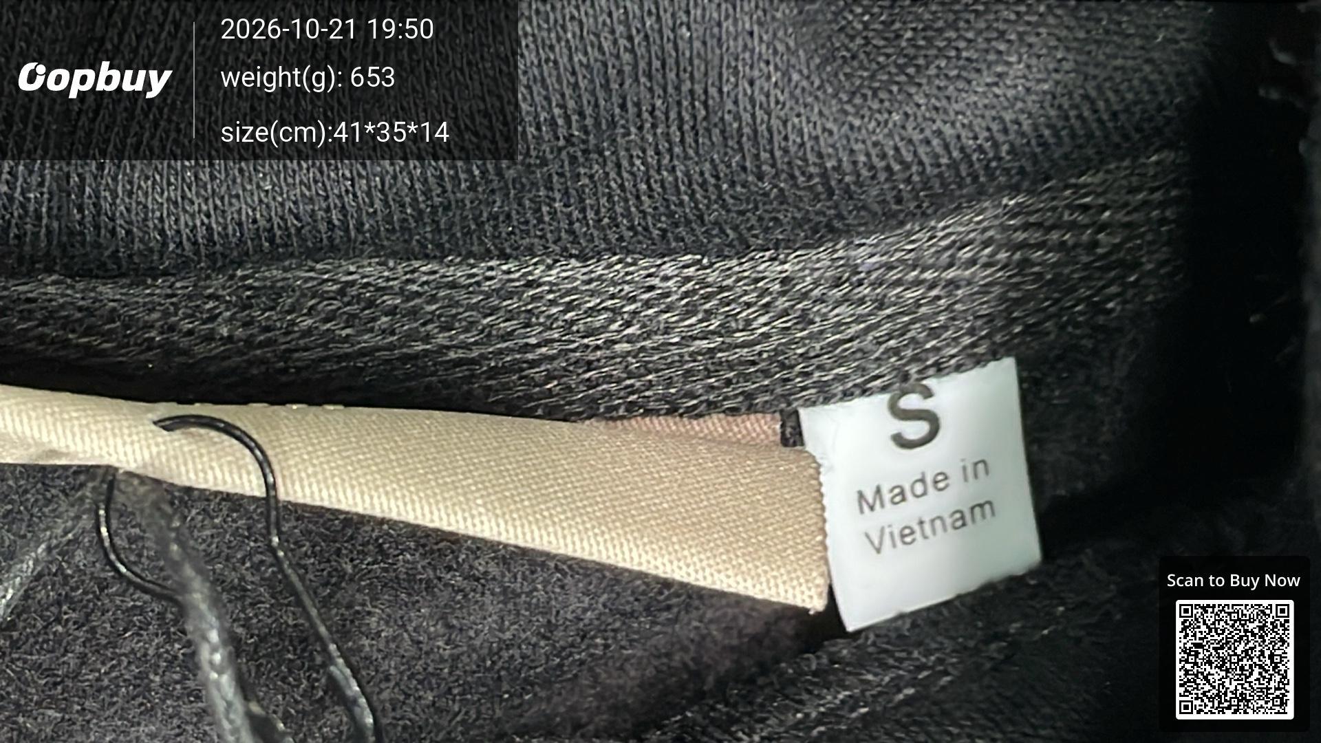 Foto QC 8 de Fear of God Essentials Hoodie Logo Light Oatmeal