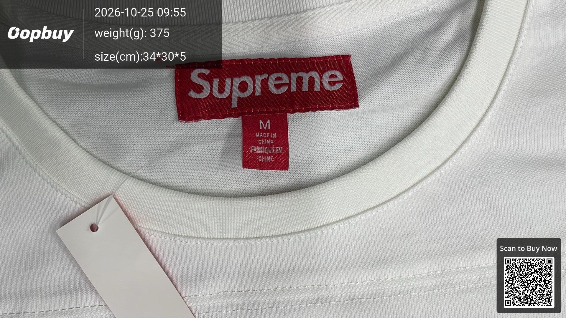 Foto QC 1 de Supreme Big Logo Sweater Snow Camo