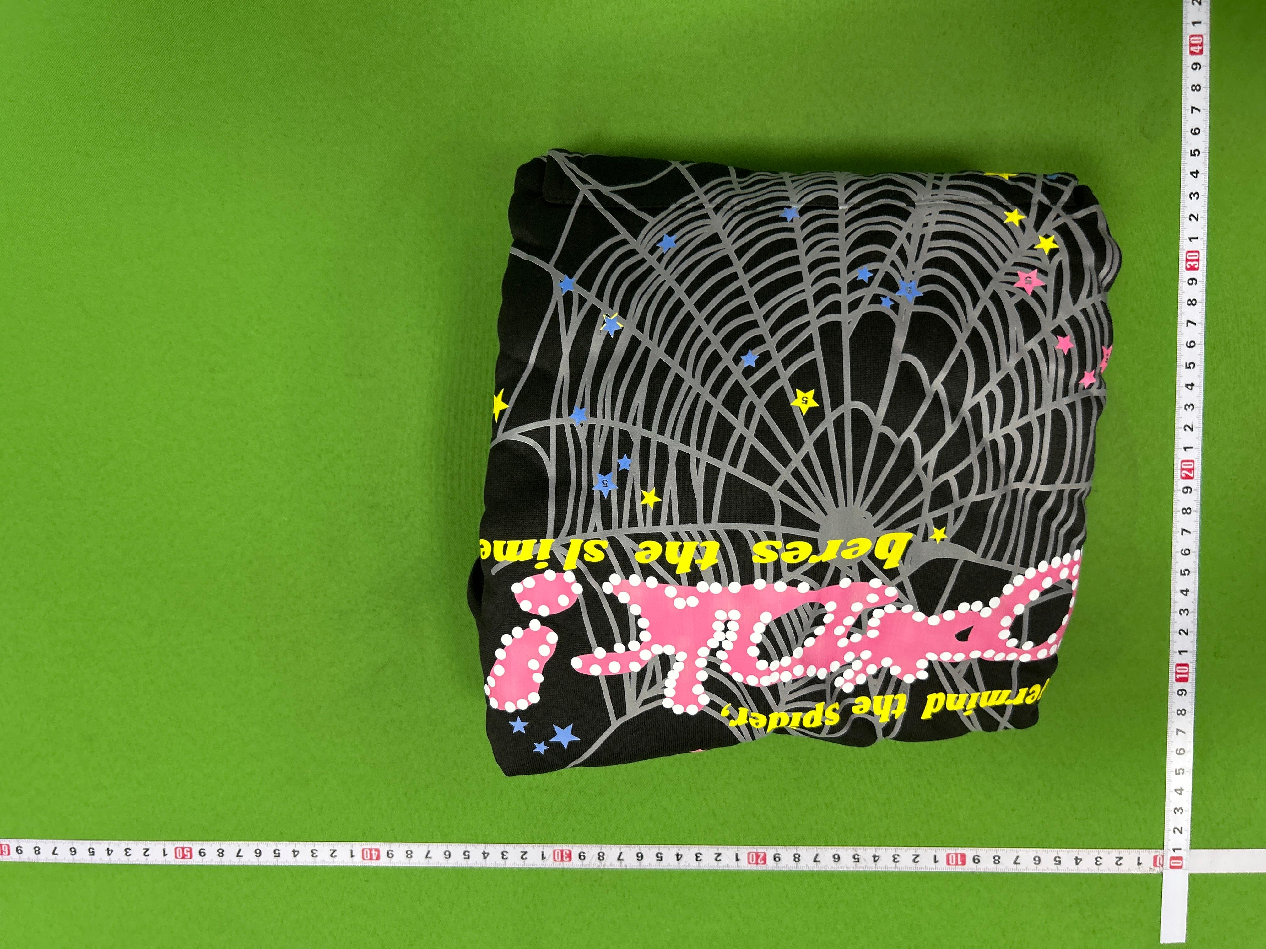 Foto QC 5 de Sp5der Sweatpants Logo Stars Black