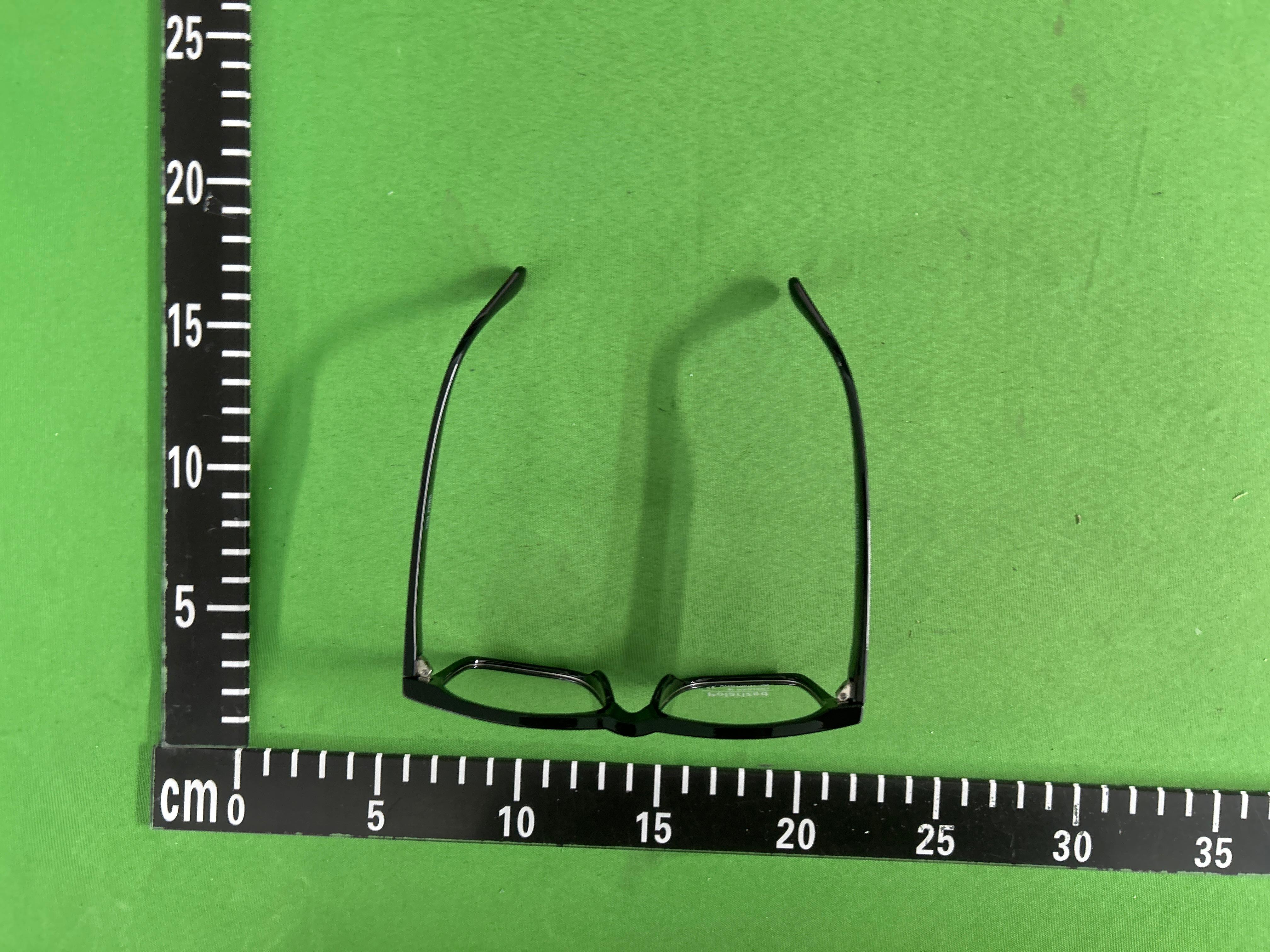 Foto QC 1 de Other Square-Frame Acetate Sunglasses Black Yellow (0775)