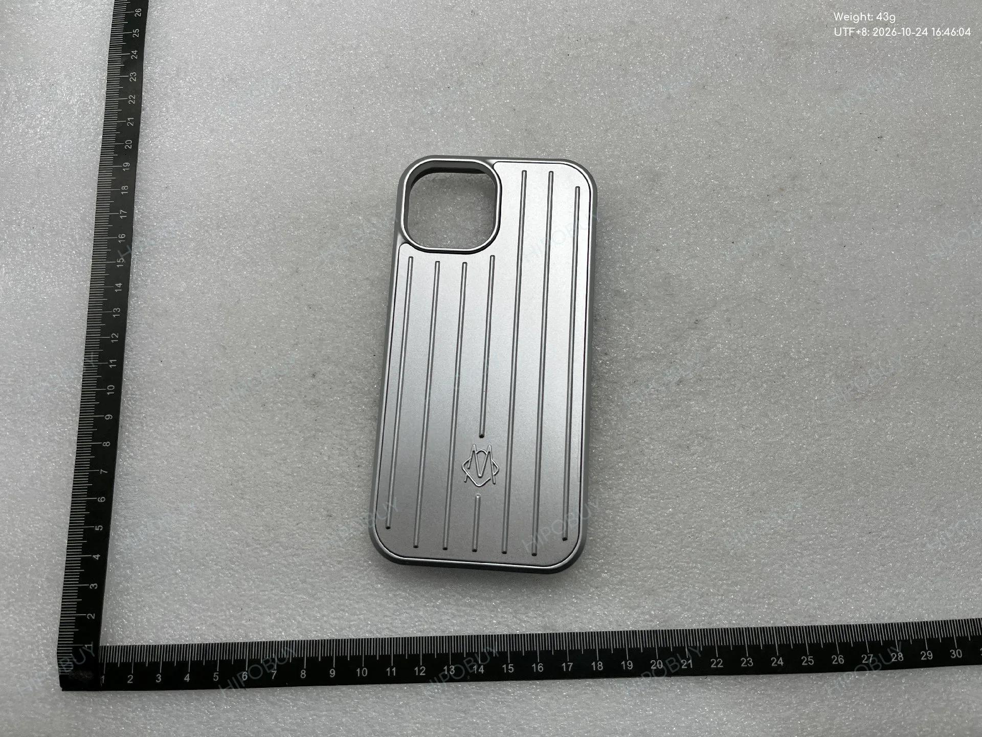 Foto QC 6 de Luggage Aluminum Case for iPhone 17 Pro Max Silver