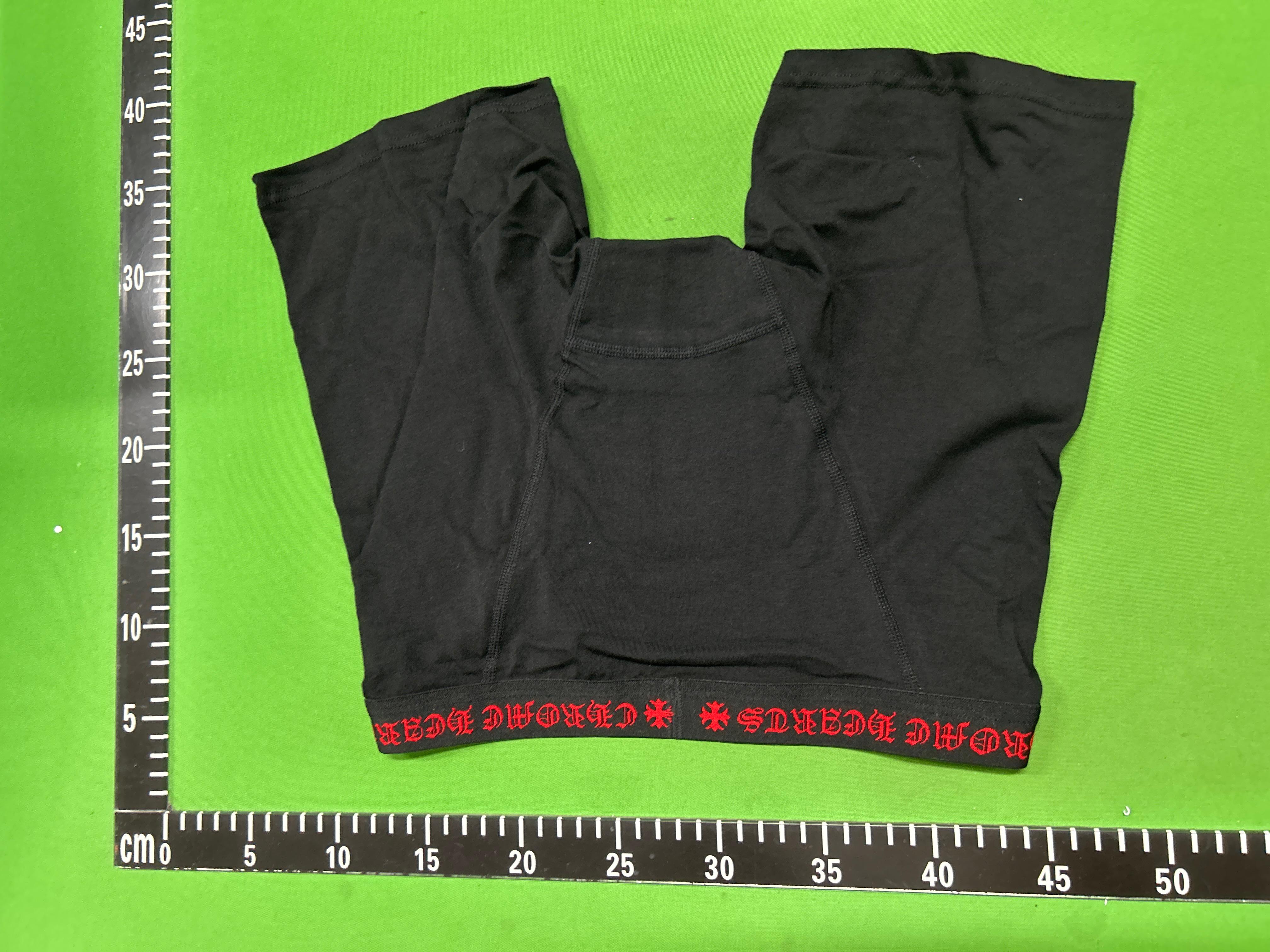 Foto QC 8 de Chrome Hearts Underwear Cotton Boxer Brief Black
