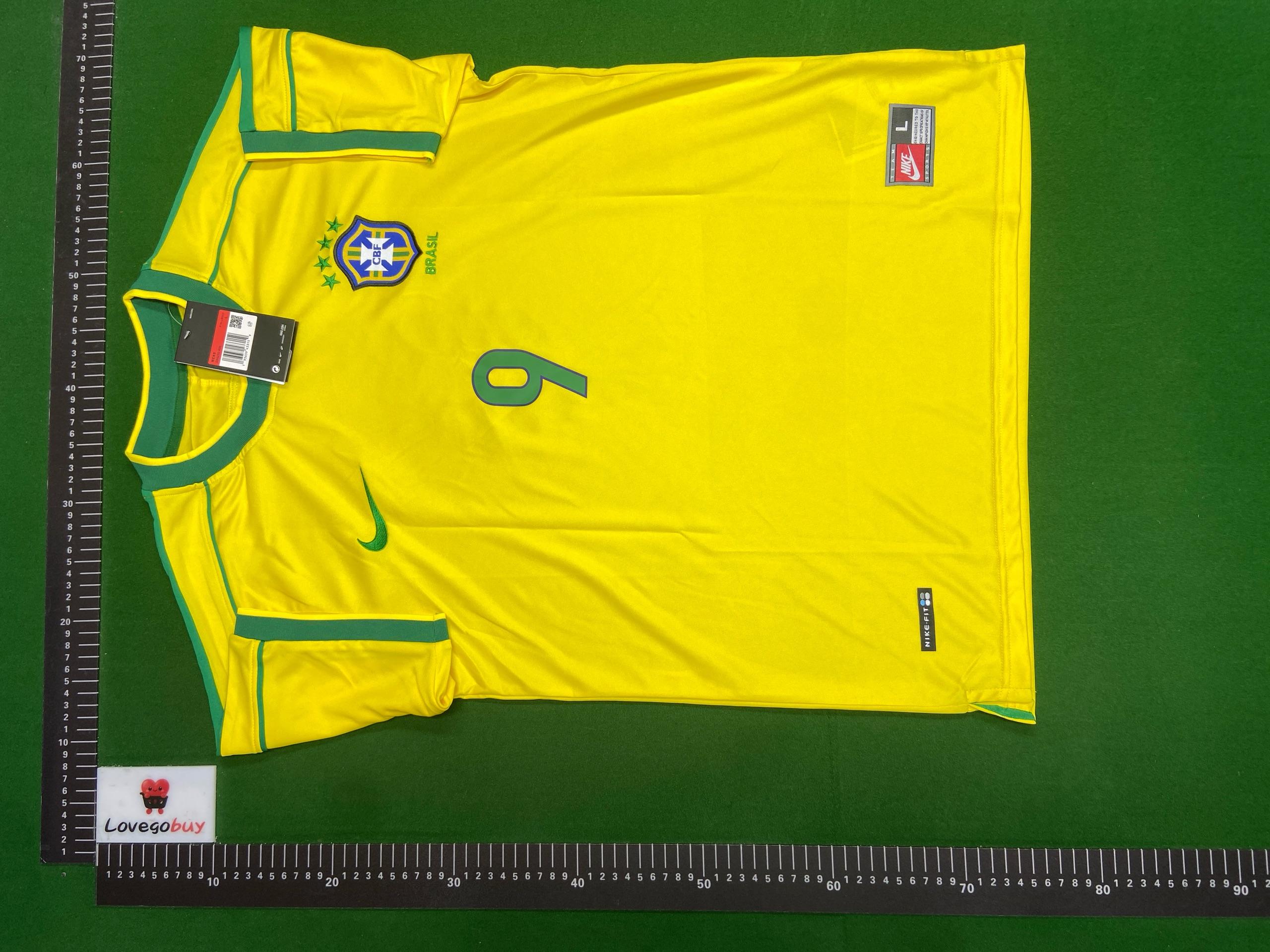 Foto QC 2 de Nike x Santos FC Retro 2012 Neymar Jr #11 Home Long Sleeve Jersey White