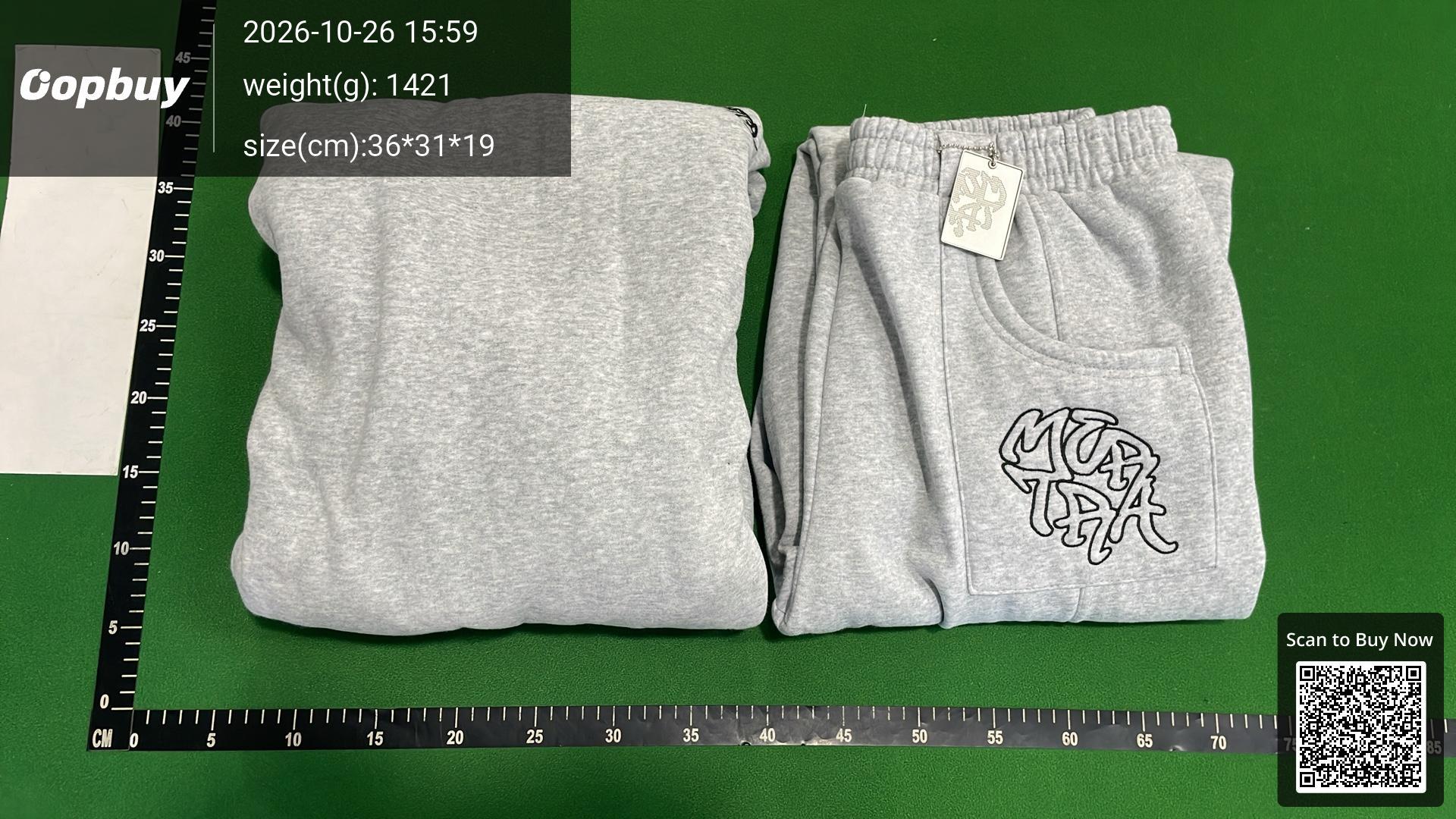 Foto QC 5 de Mertra Sweat Shorts Embroidered Logo Grey