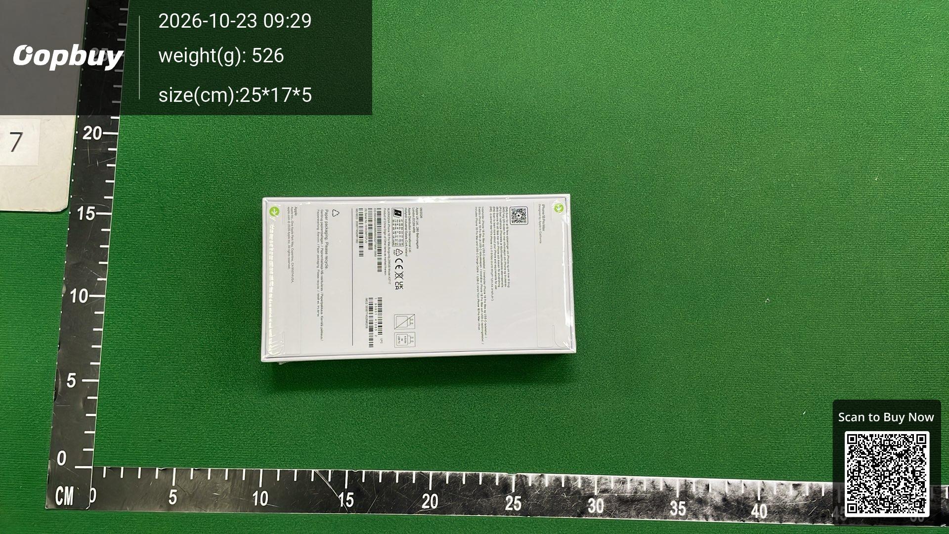 Foto QC 5 de Apple iPhone 17 Pro Max