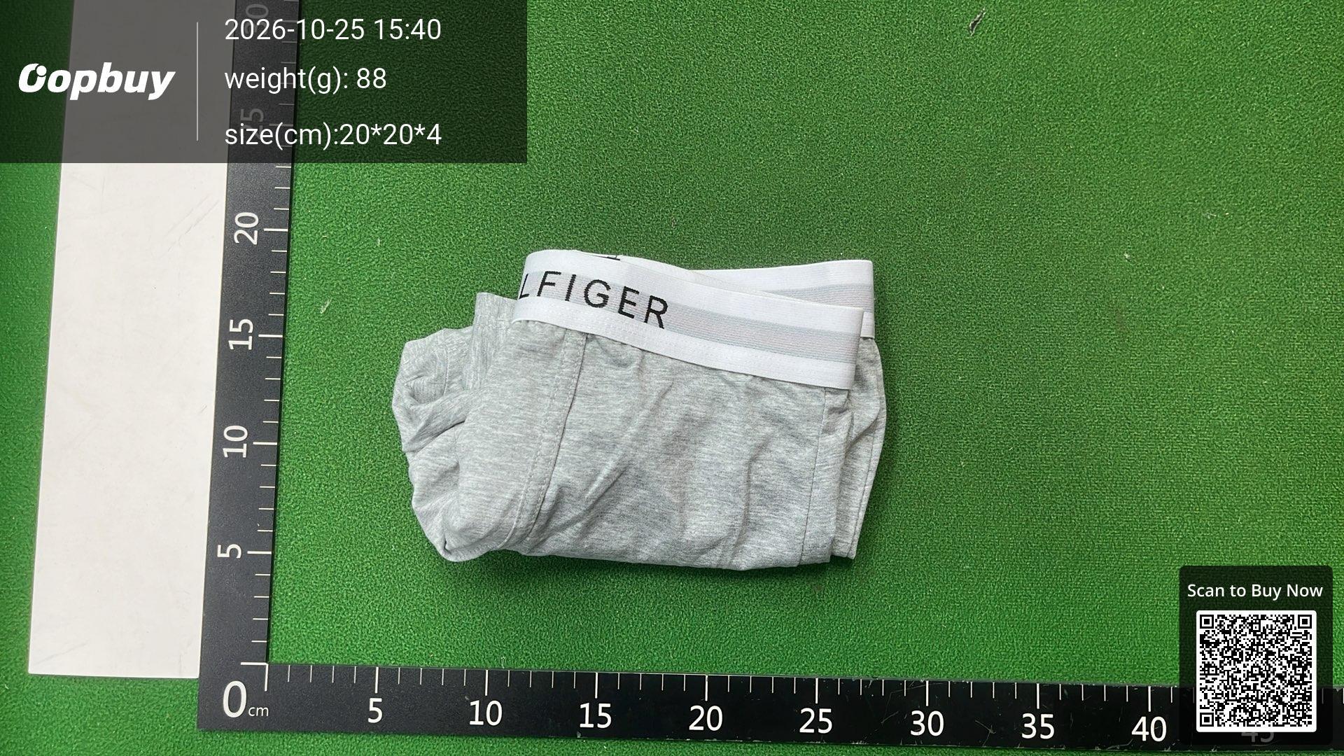 Foto QC 4 de Tommy Hilfiger Underwear Cotton Boxer Briefs Grey