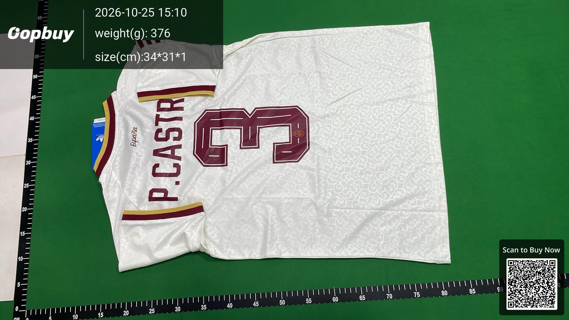 Foto QC 7 de adidas x Spain Retro 2010 World Cup Champion Home Fan Jersey Red