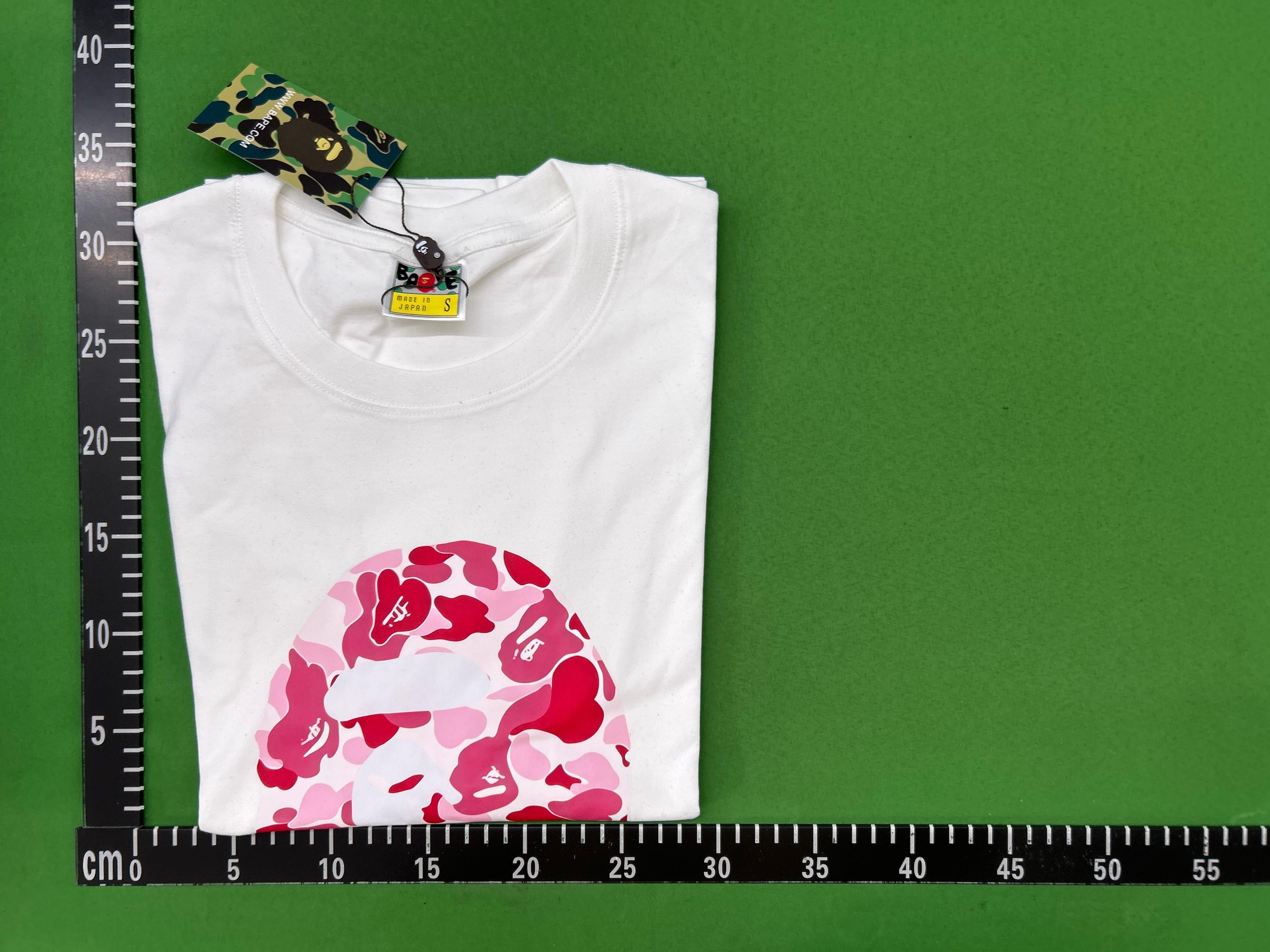 Foto QC 5 de BAPE Baby Milo T-shirt Sleeping Milo Pink Camo Ape Head Black