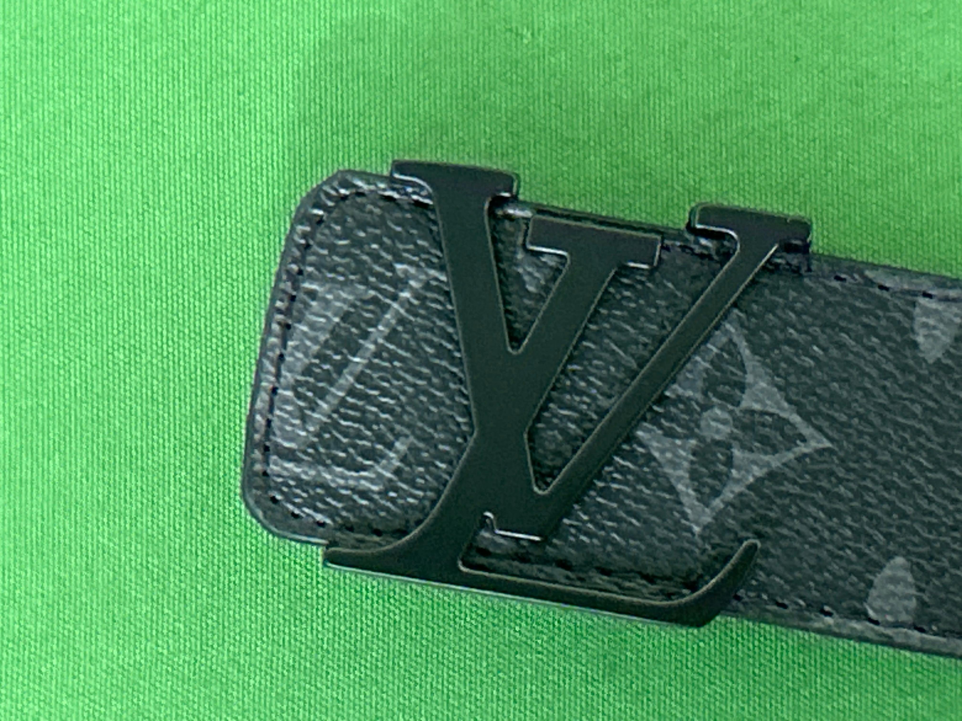 Foto QC 5 de Amiri Logo Buckle Contrast Stitch Belt Black Leather