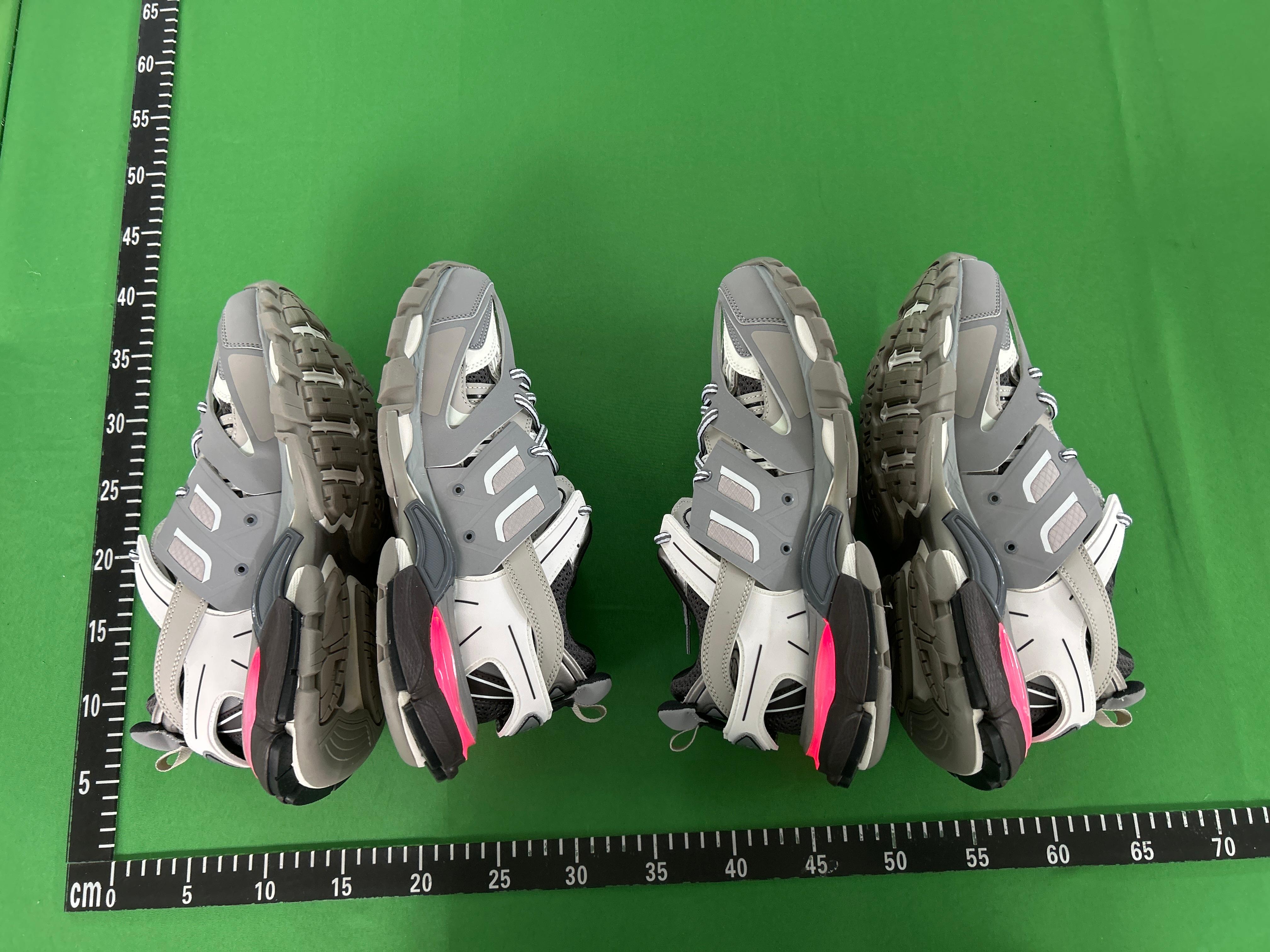 Foto QC 4 de Balenciaga Track LED Black White 542436 W1GB1 2045
