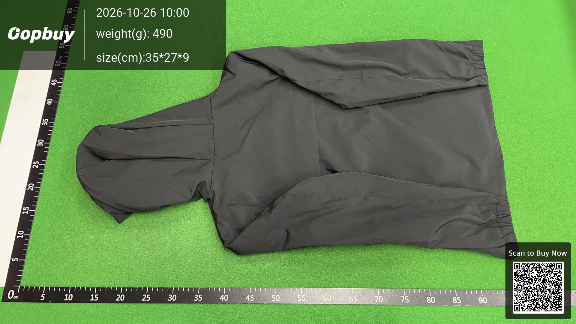 Foto QC 3 de Prada Hooded Jacket Black