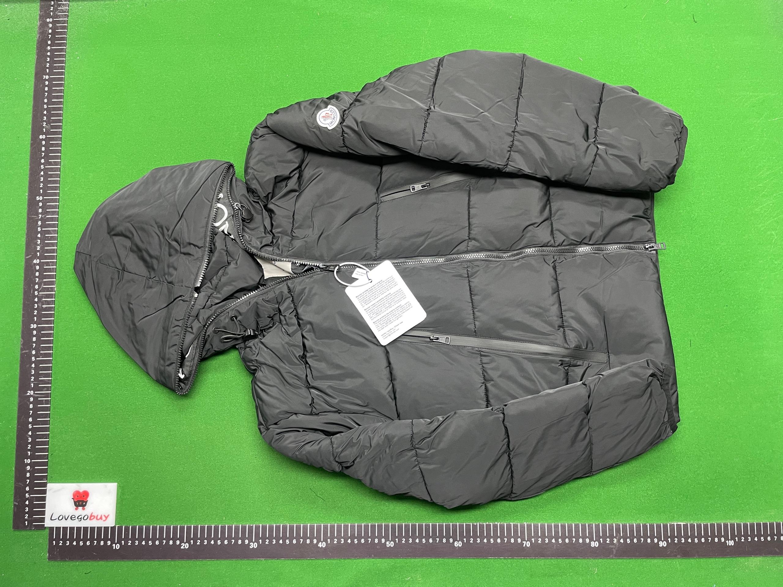 Foto QC 3 de Moncler Maya Puffer Jacket Down Hooded Black