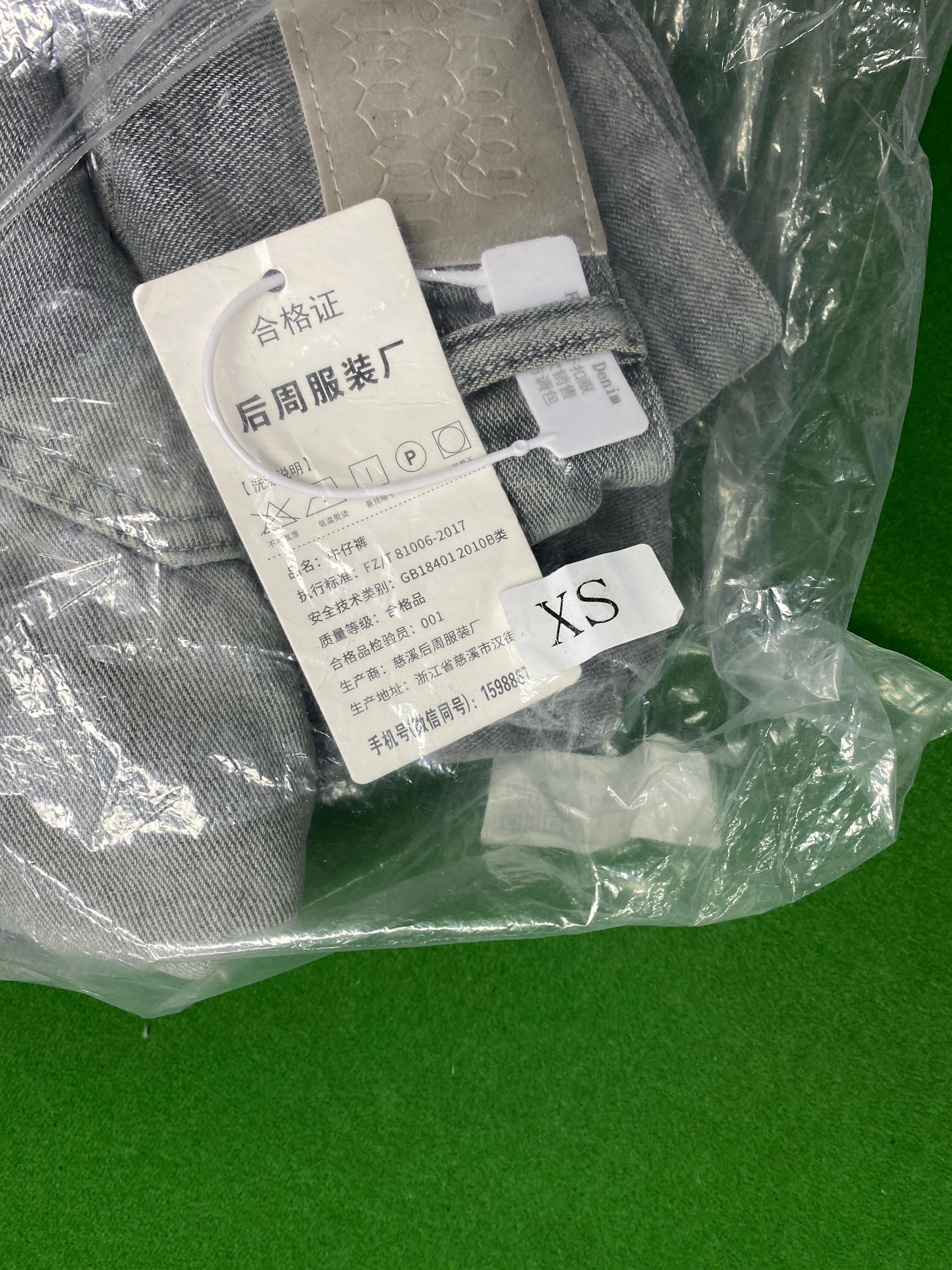 Foto QC 2 de Other Crewneck Sweater Retro Washed Dollar Sign Grey