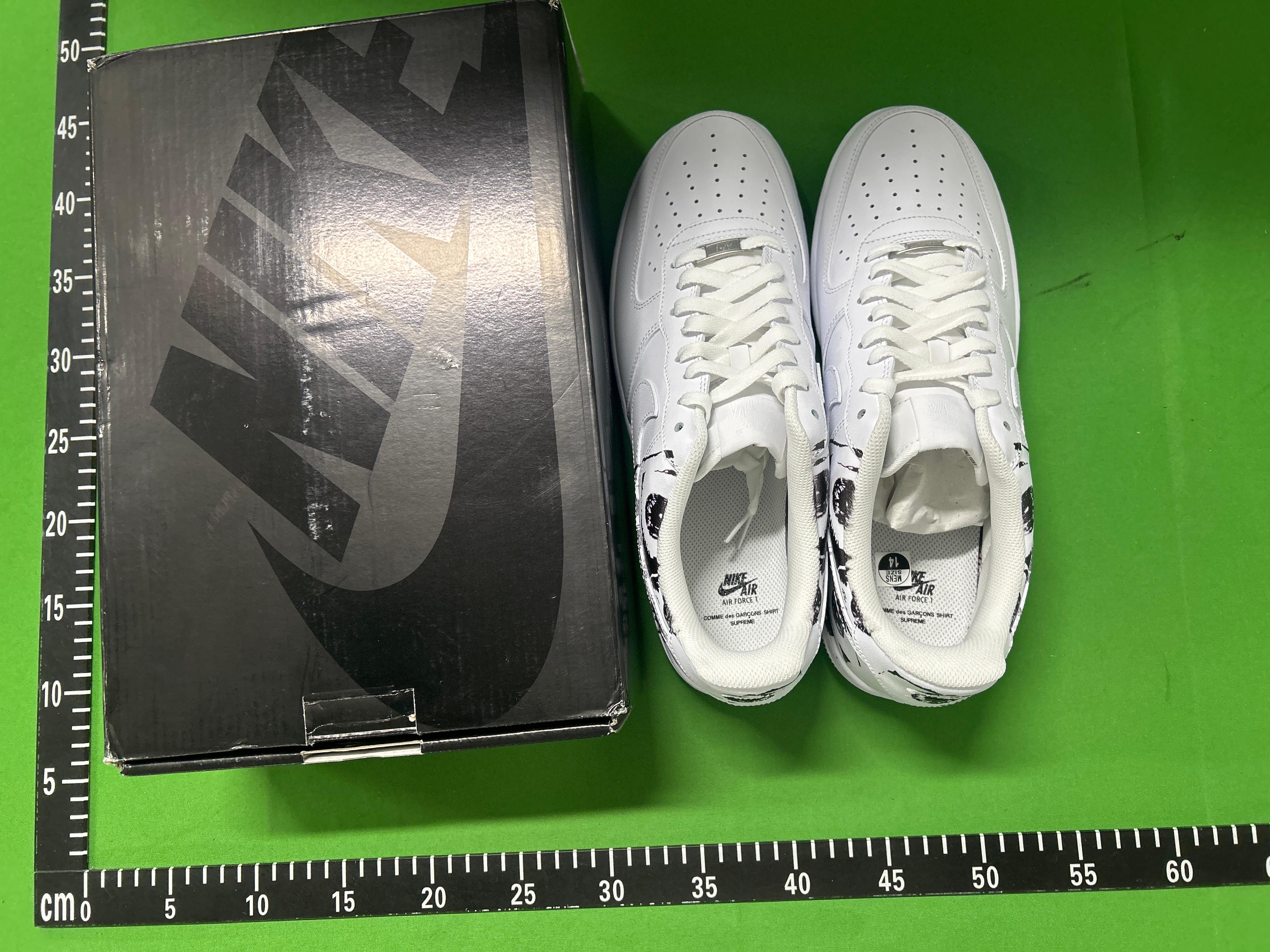 Foto QC 2 de Nike Air Force 1 Low '07 Supreme Comme des Garcons Shirt Eyes 923044-100