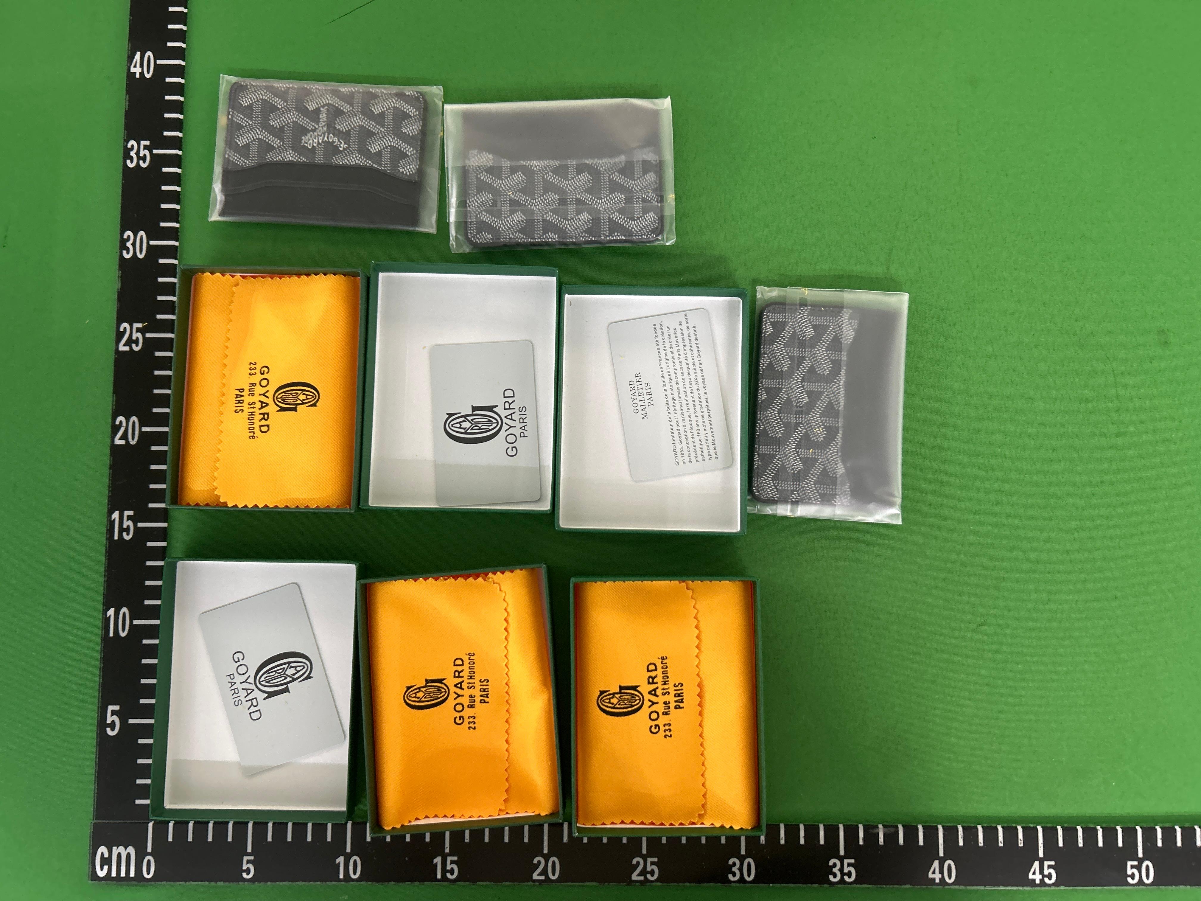 Foto QC 3 de Goyard Saint Sulpice Card Holder Goyardine Green