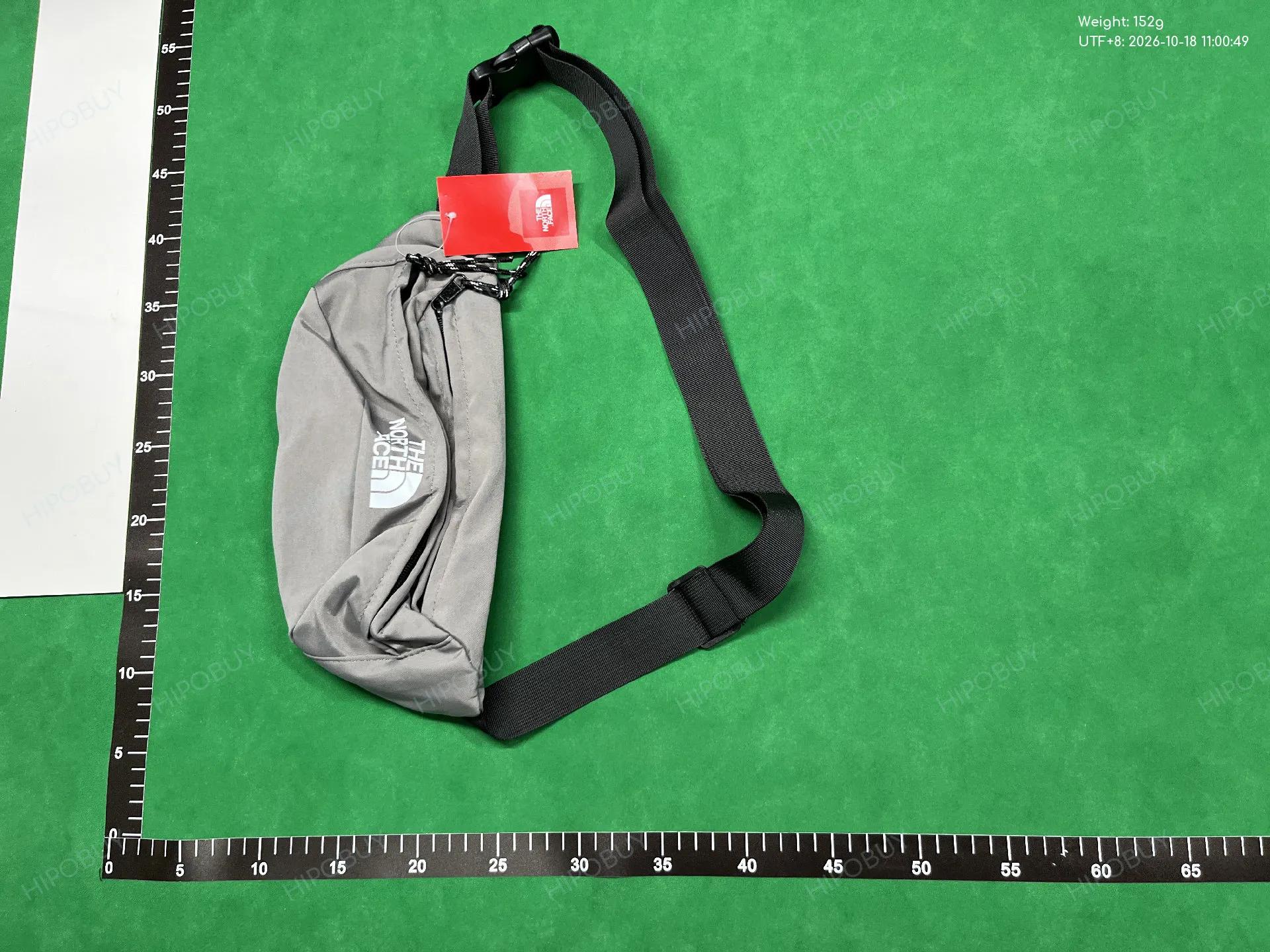 Foto QC 5 de Rechten Face Waist Bag Black
