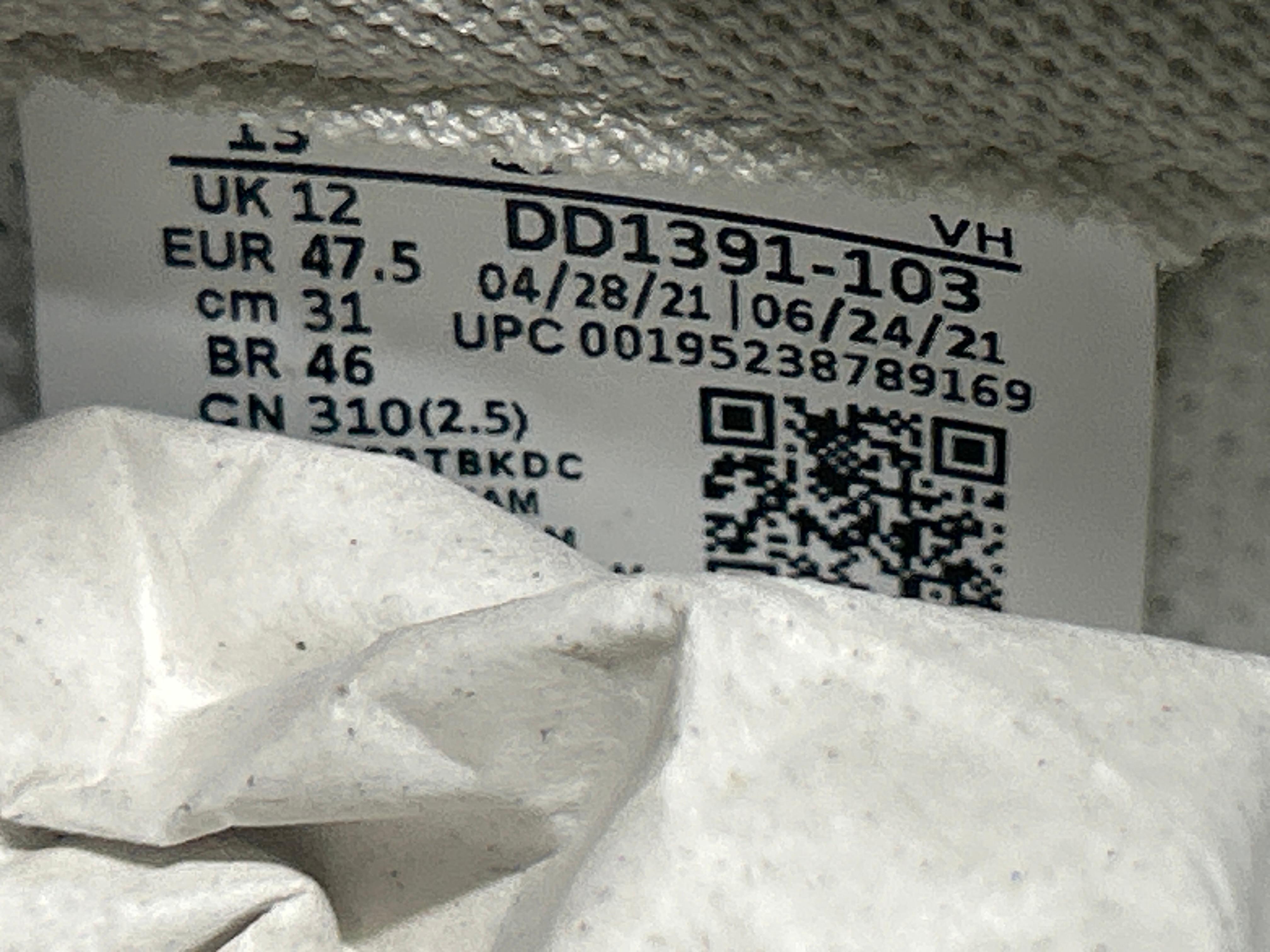 Foto QC 8 de Nike Dunk Retro Low White Black DD1391-100